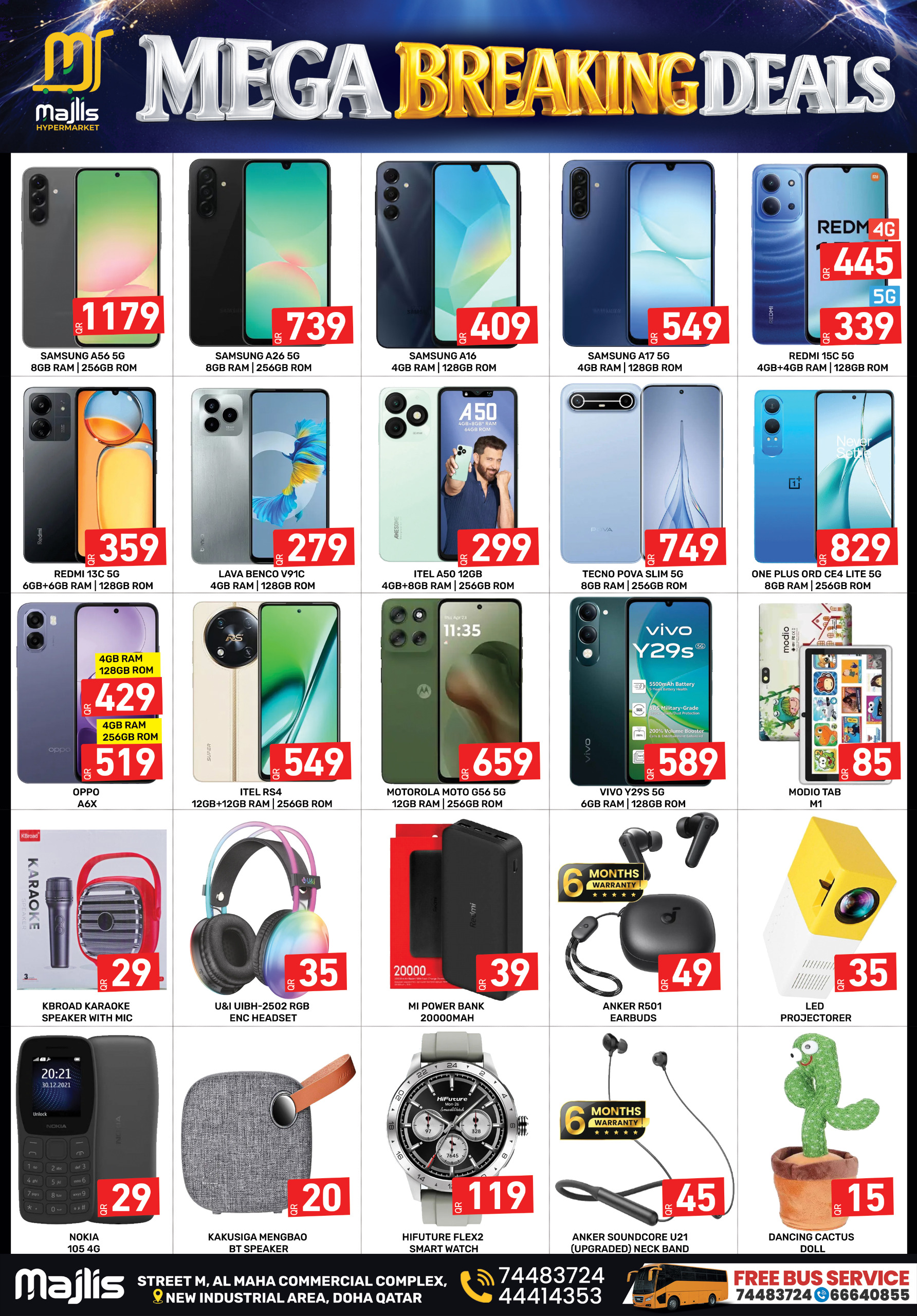 Majlis Shopping Centre Qatar Offers from 4 to 7 February 2026 Mega Breaking Deals