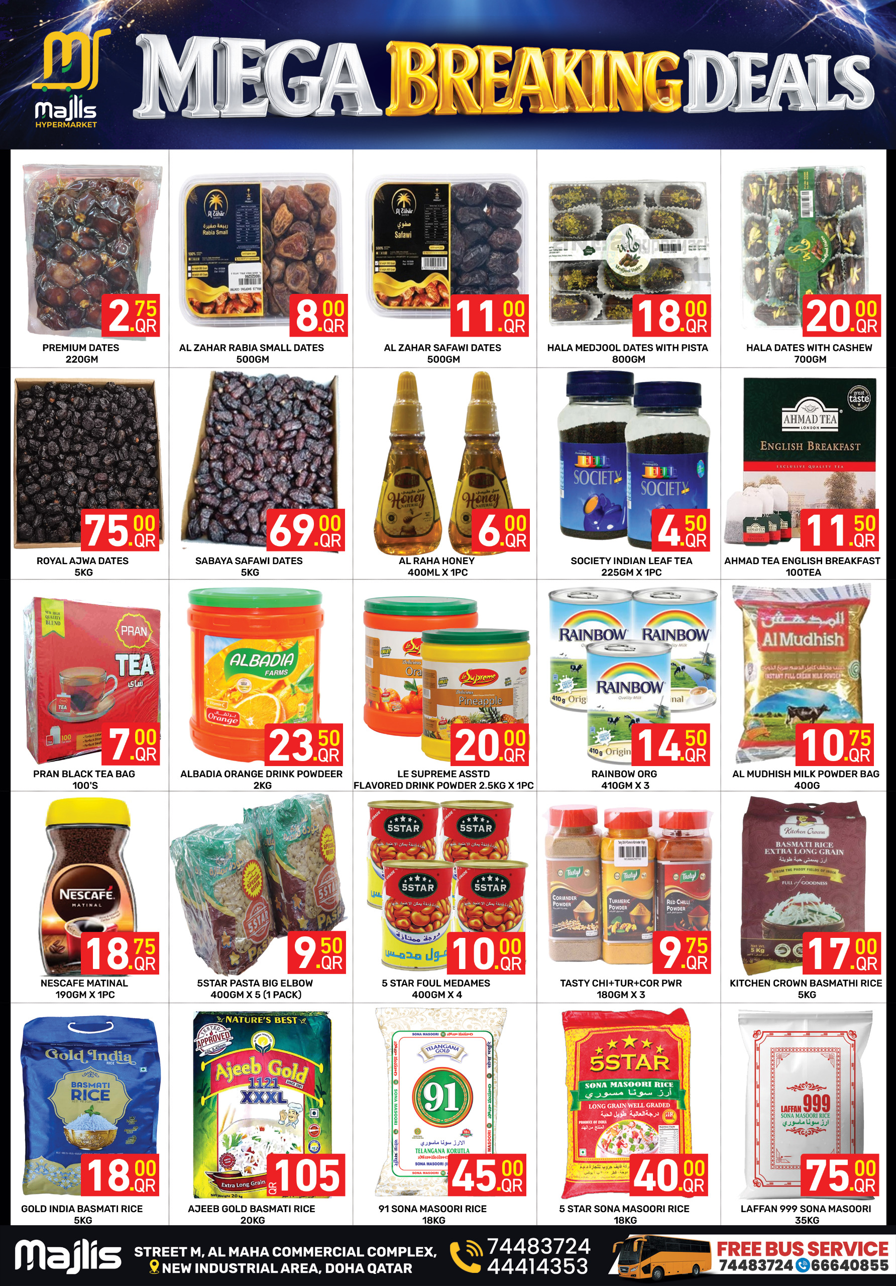 Majlis Shopping Centre Qatar Offers from 4 to 7 February 2026 Mega Breaking Deals