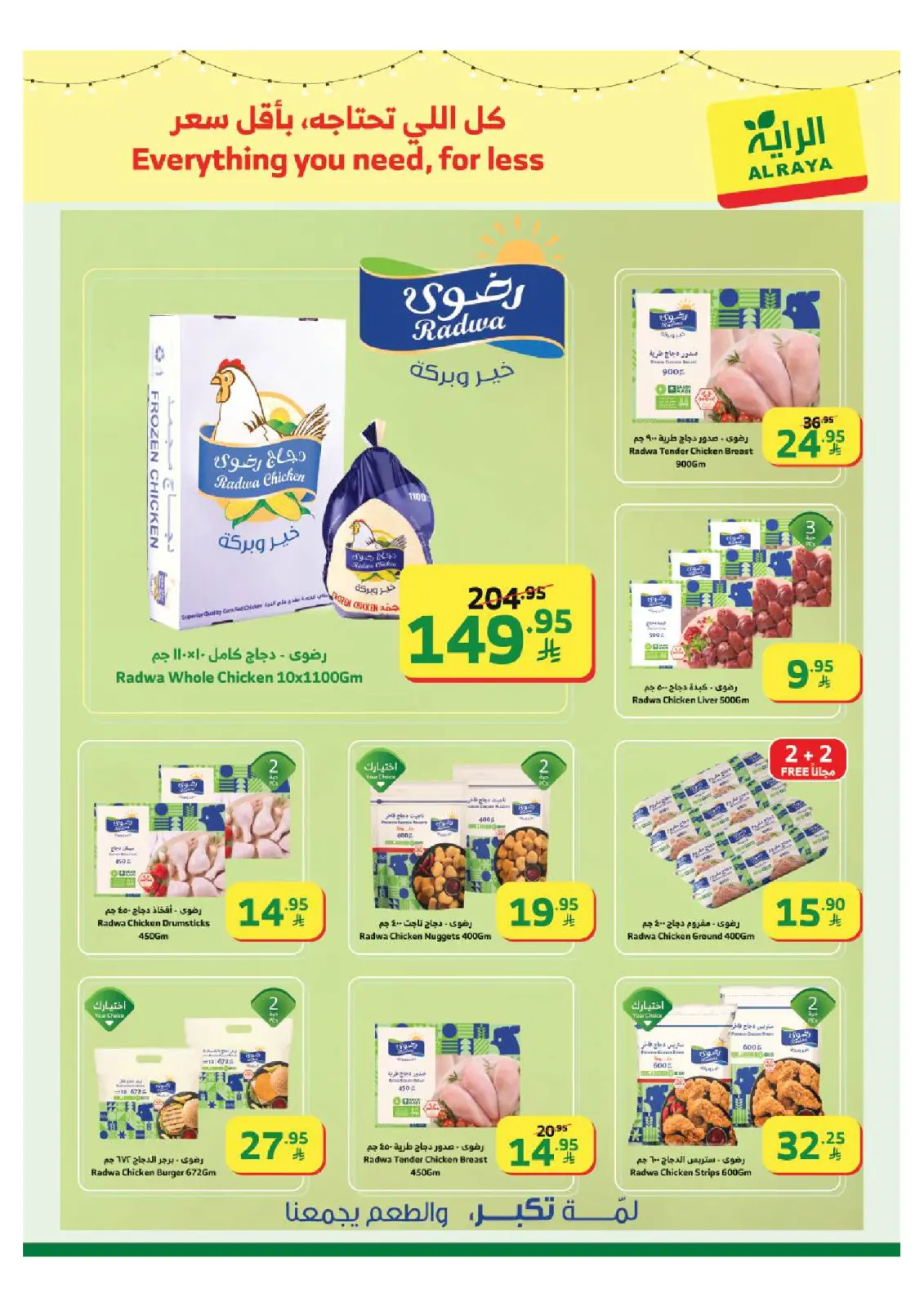 صفحة 16 ضمن عروض رمضان كريم في الراية ماركت السعودية