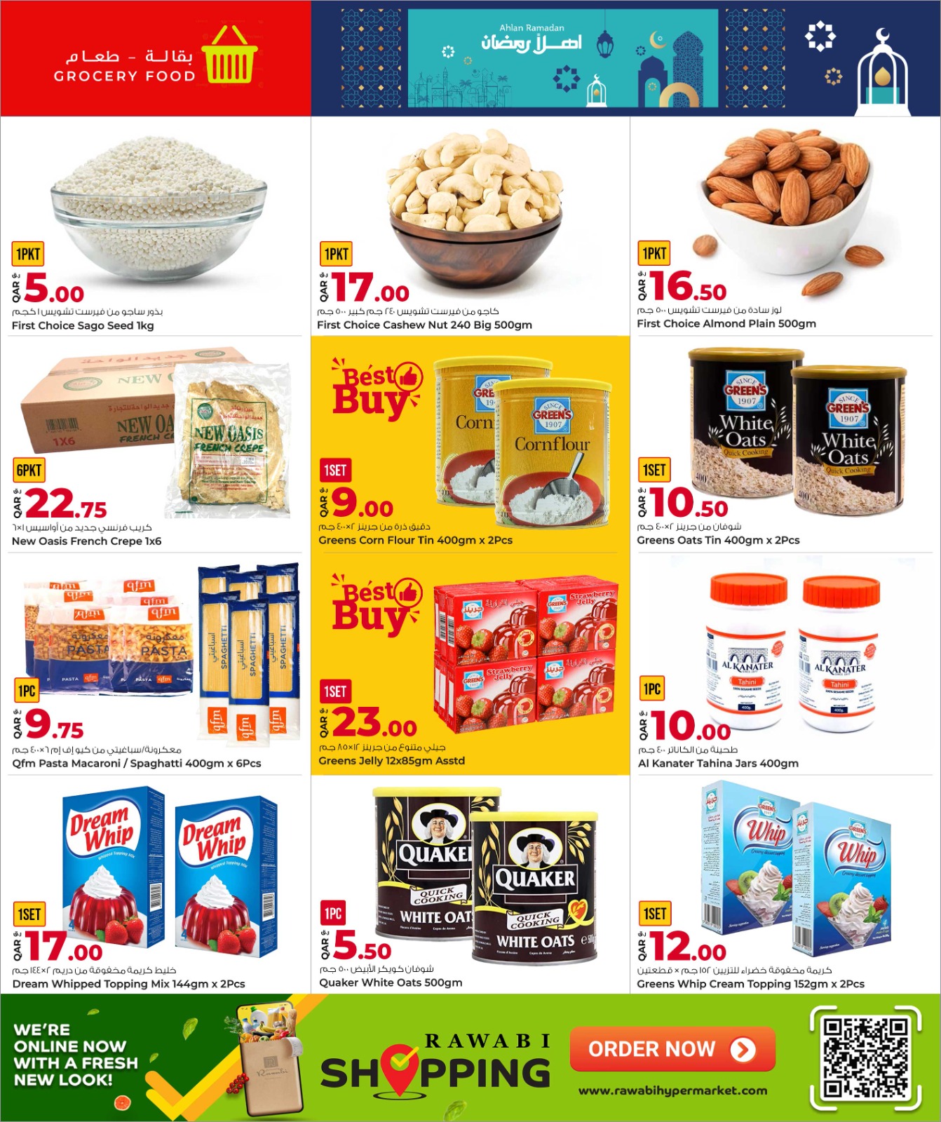Rawabi Markets Qatar Offers from 5 to 13 February 2026 Ahlan Ramadan Deals