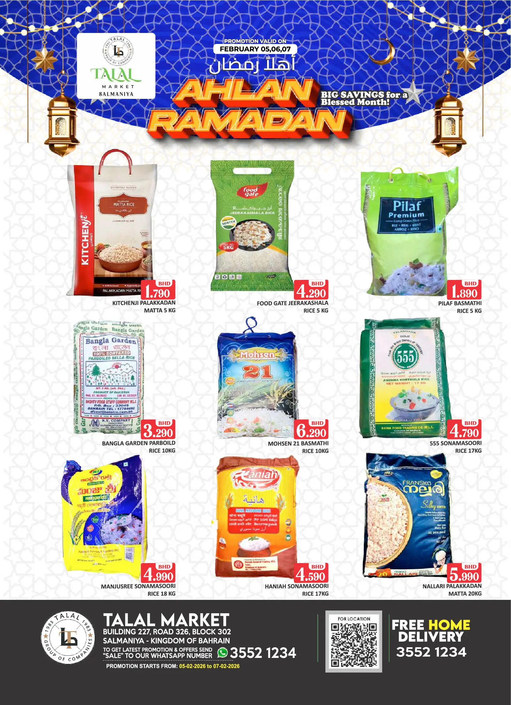 Talal Market Bahrain Offers from 5 to 7 February 2026 Ahlan Ramadan Deals - Page 1