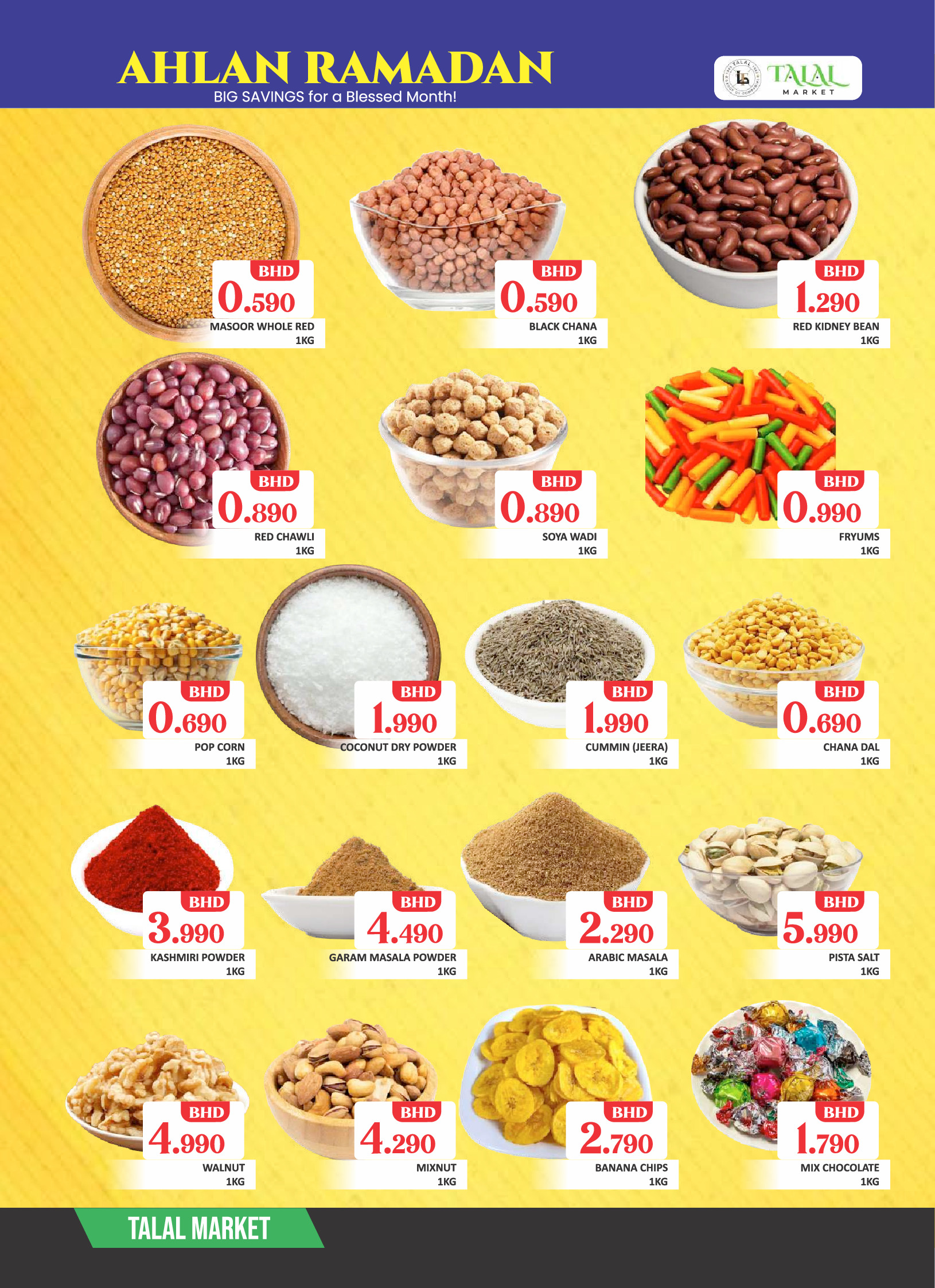 Talal Market Bahrain Offers from 5 to 7 February 2026 Ahlan Ramadan Deals