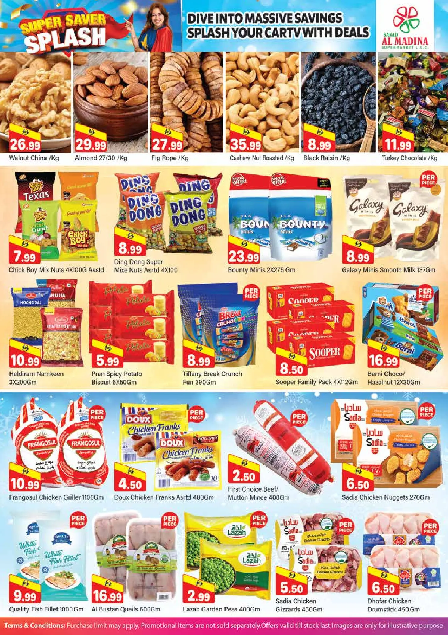 Offres Sanad Al Madina Émirats arabes unis de 6 à 8 février 2026 Offres de Grandes Économies