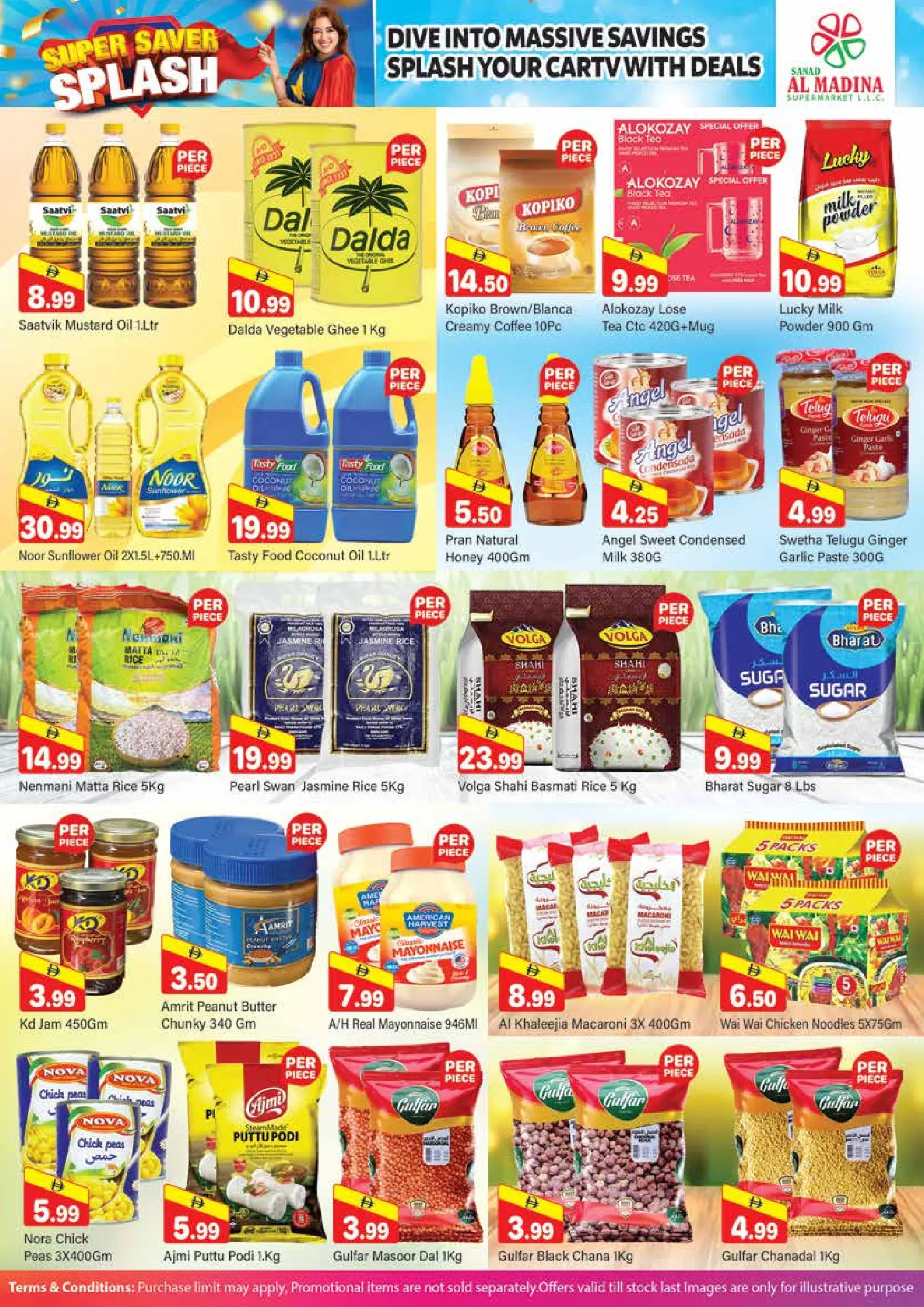 Offres Sanad Al Madina Émirats arabes unis de 6 à 8 février 2026 Offres de Grandes Économies