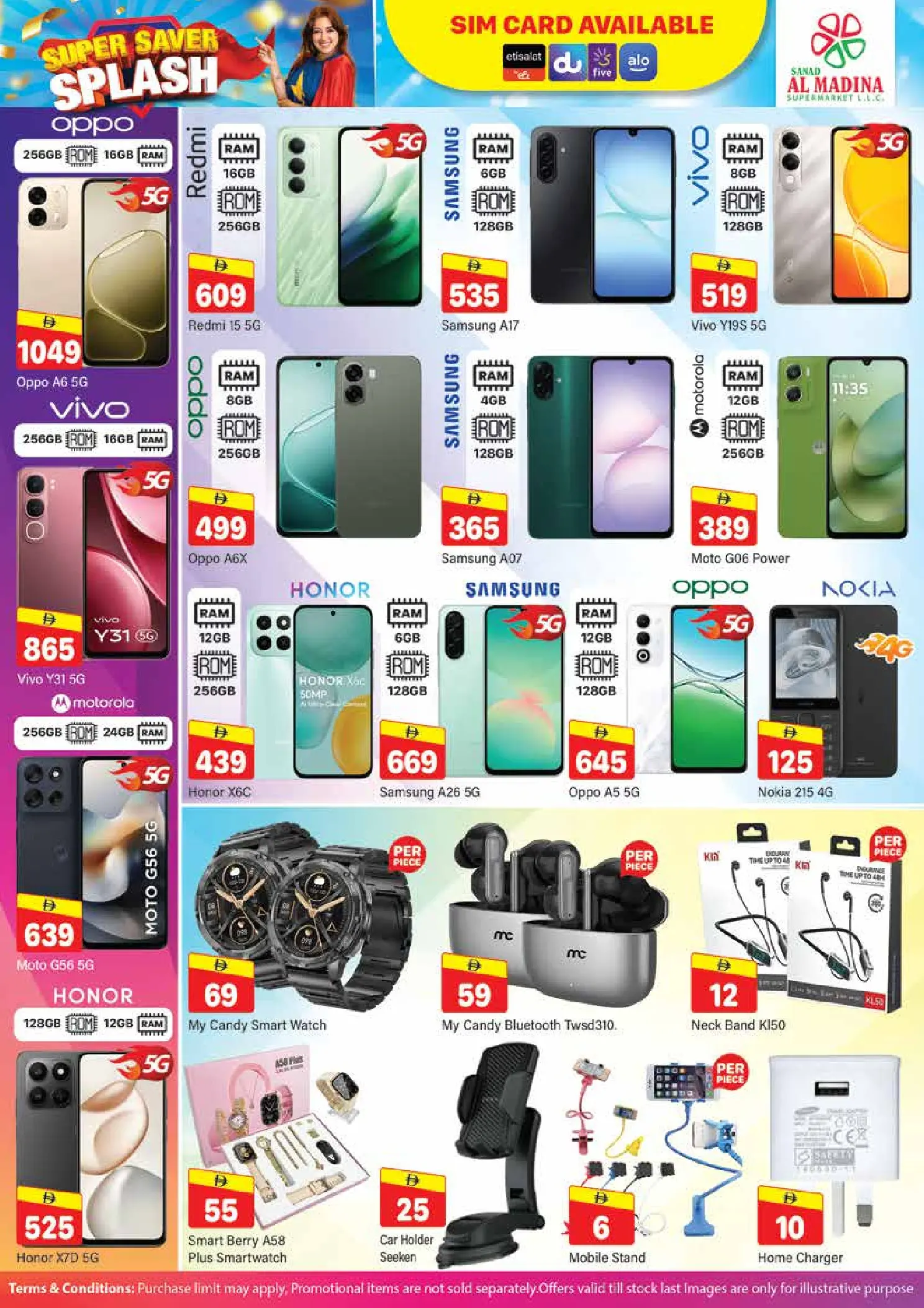 Offres Sanad Al Madina Émirats arabes unis de 6 à 8 février 2026 Offres de Grandes Économies