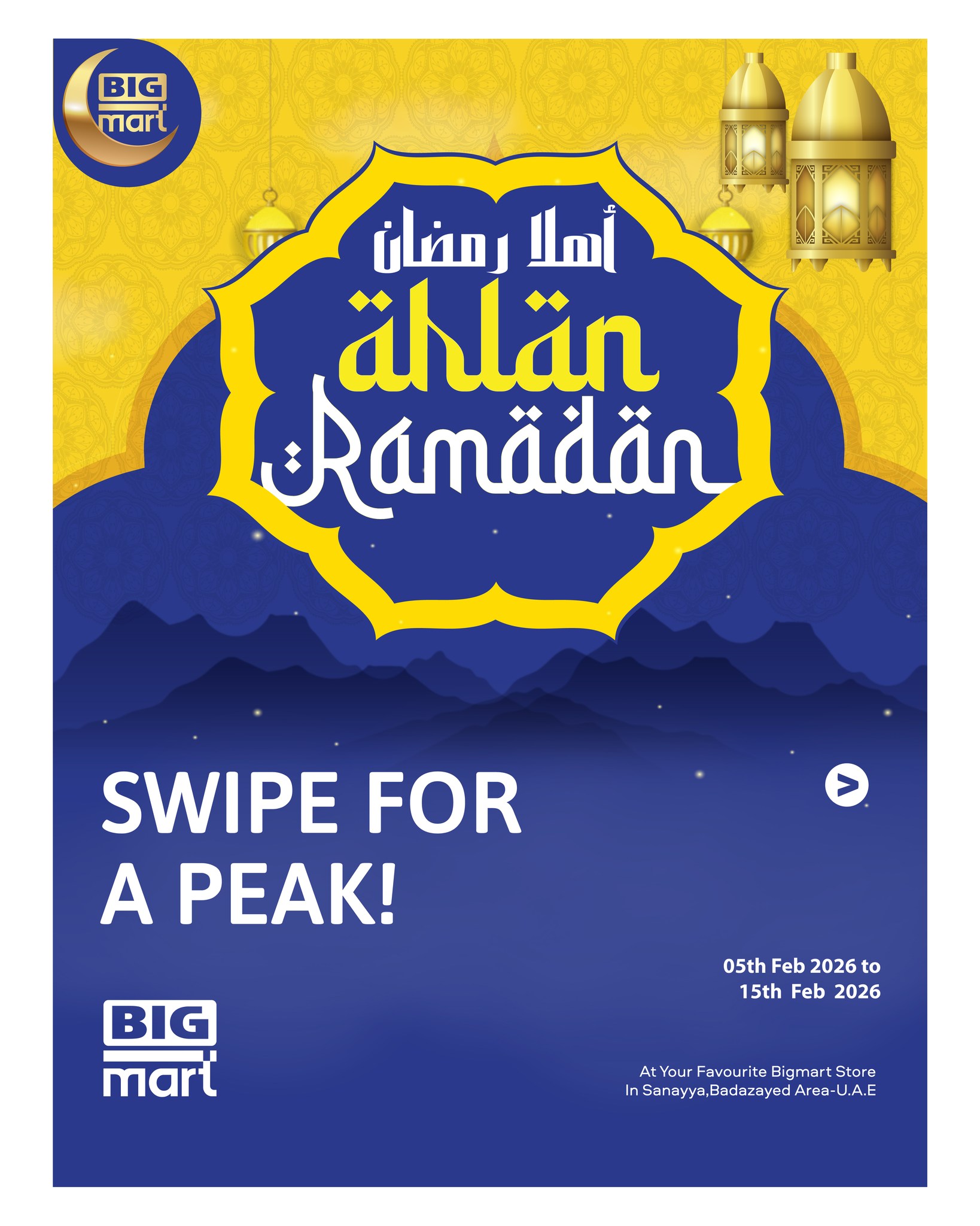 BIGmart UAE Offers from 5 to 15 February 2026 Ahlan Ramadan Deals - Page 1