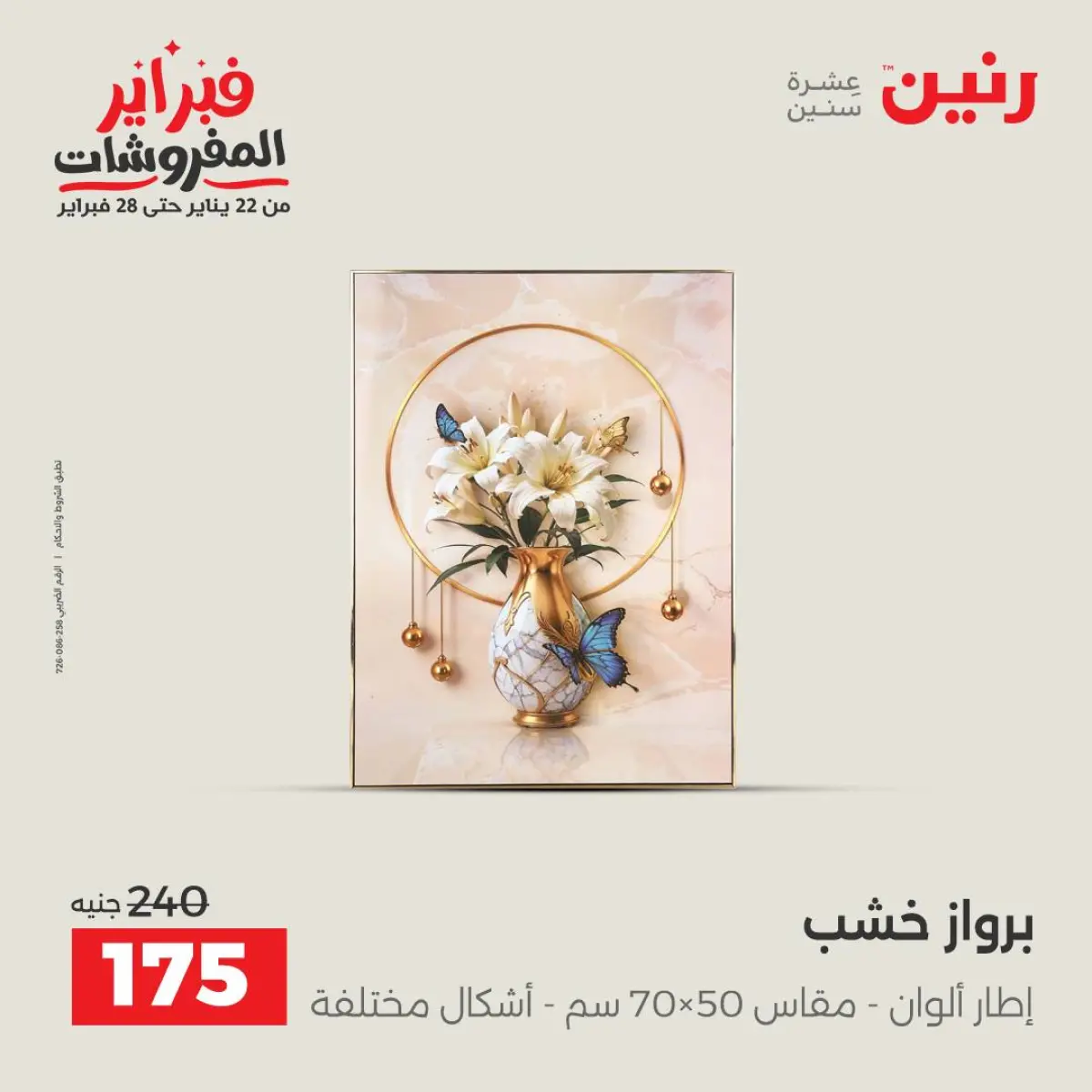 عروض رنين مصر من 8 حتى 9 فبراير 2026 عروض قطع الديكور - صفحة 10