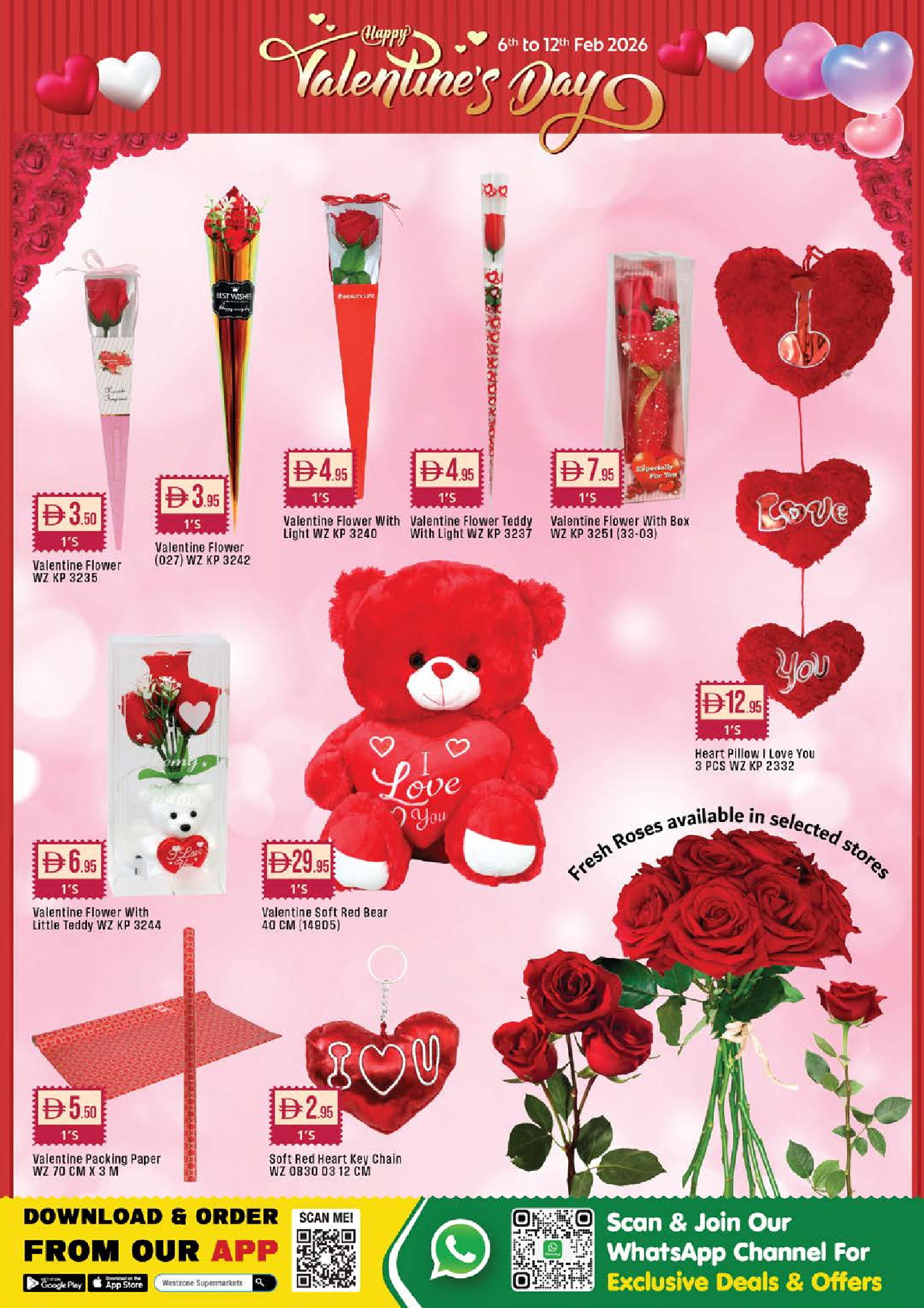 West Zone supermarket UAE Offers from 6 to 12 February 2026 Valentime Day Offers