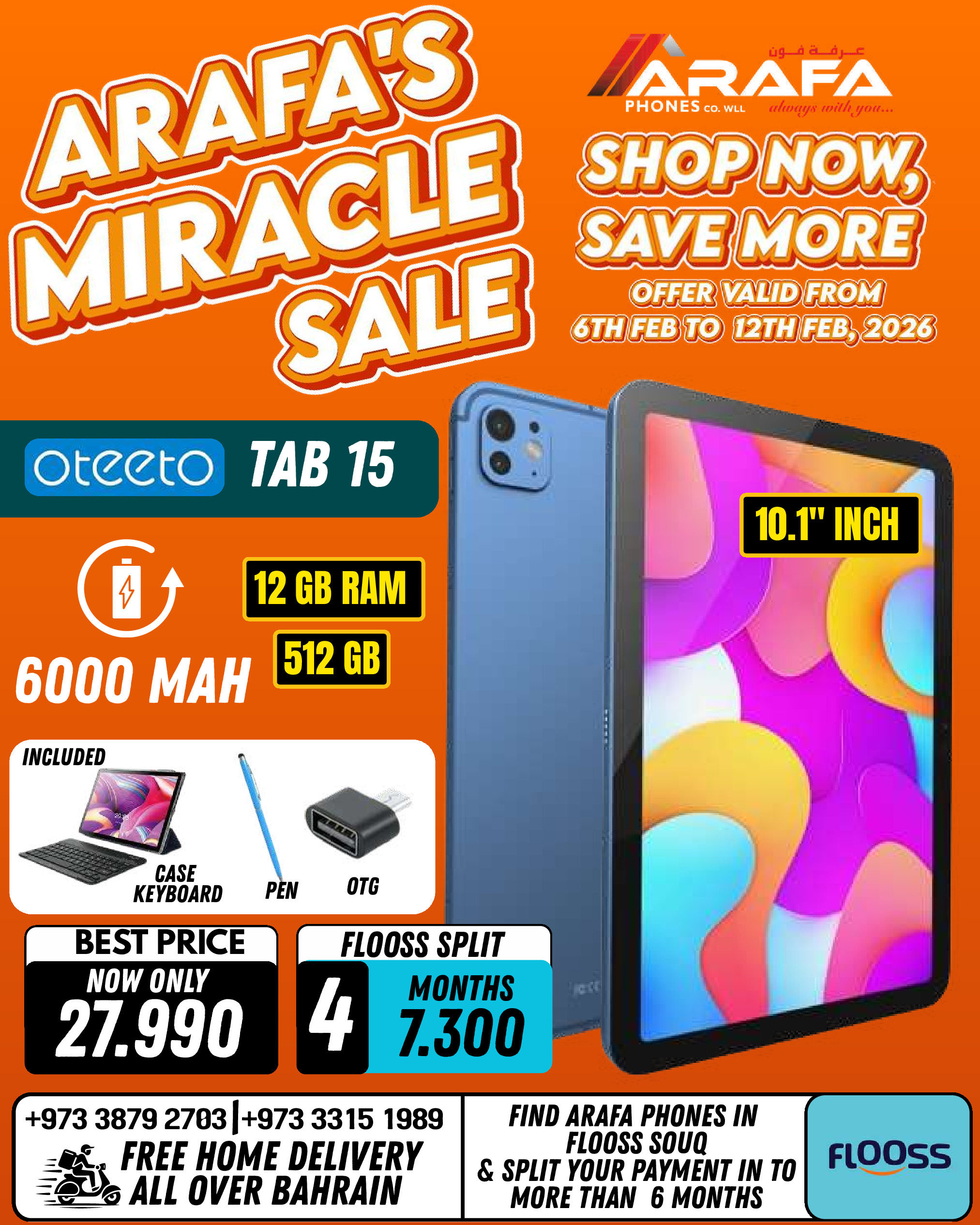 Arafa phones Bahrain Offers from 6 to 12 February 2026 Super Deals