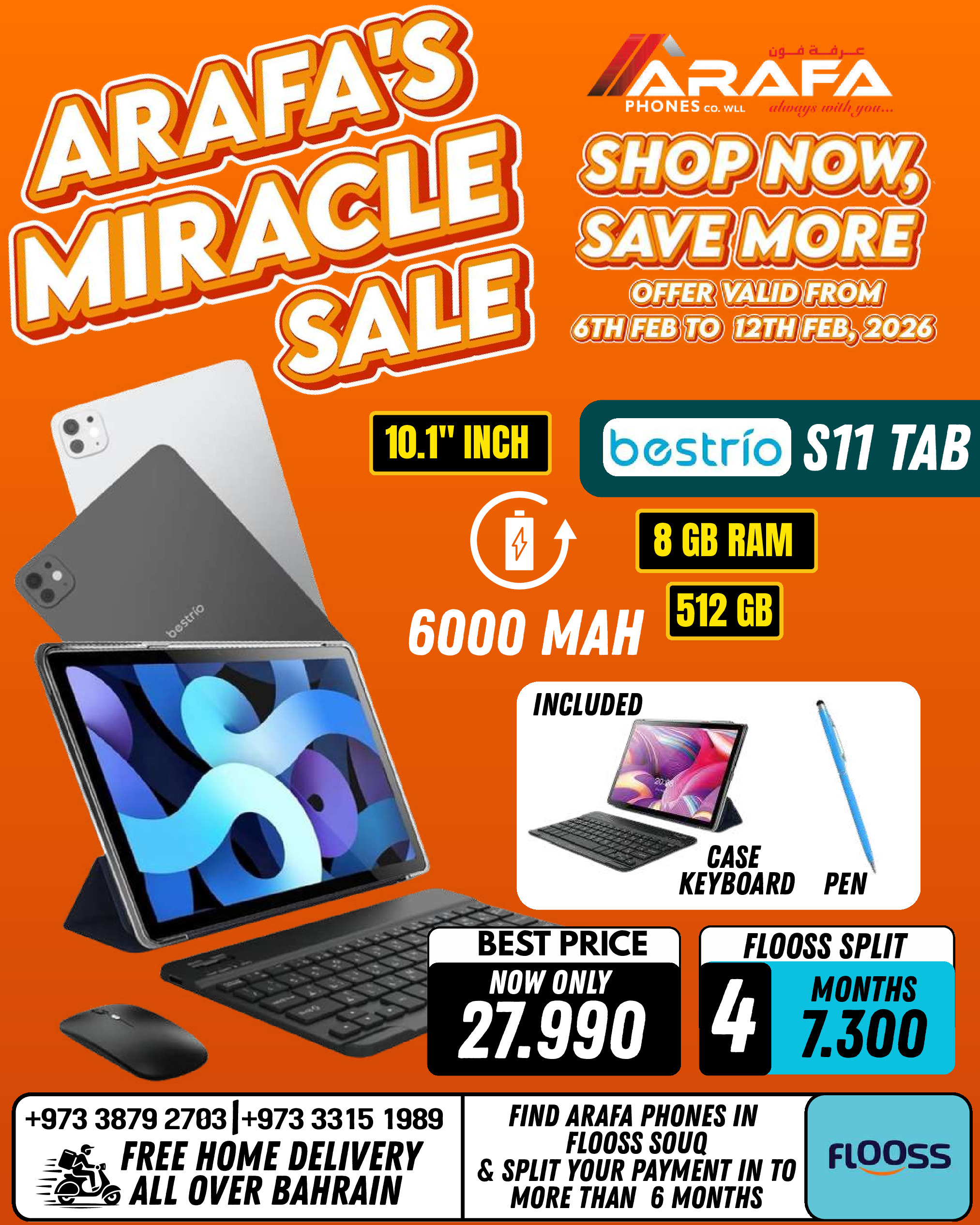 Arafa phones Bahrain Offers from 6 to 12 February 2026 Super Deals