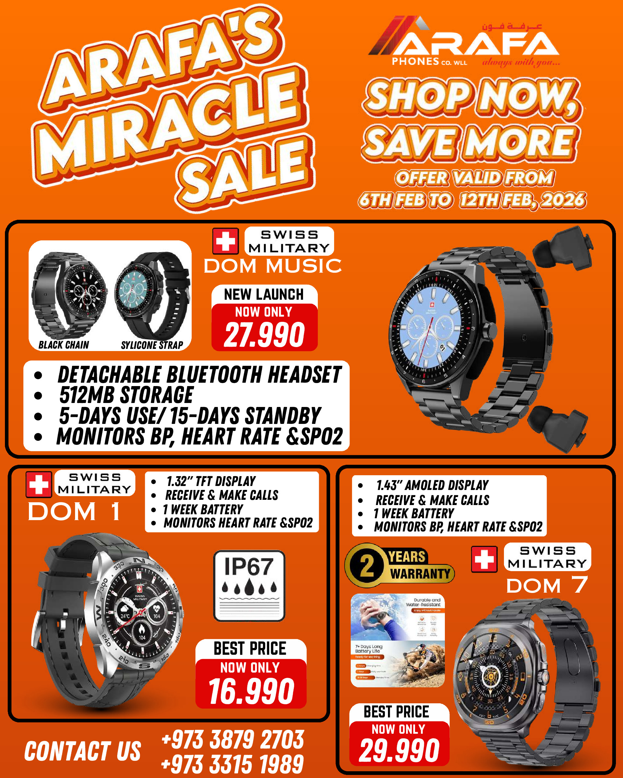 Arafa phones Bahrain Offers from 6 to 12 February 2026 Super Deals