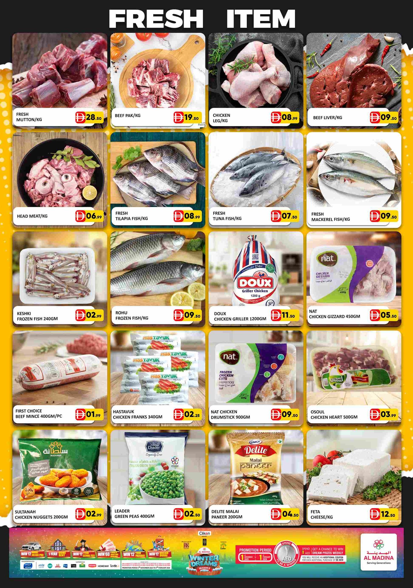 Al Madina Hypermarket UAE Offers from 6 to 8 February 2026 Big Offers