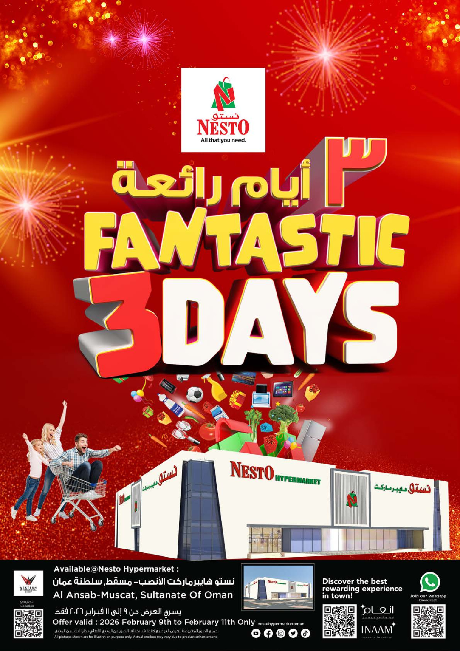Nesto  Muscat  Offers from 9 to 11 February PRIME DAYS Offers - Page 1