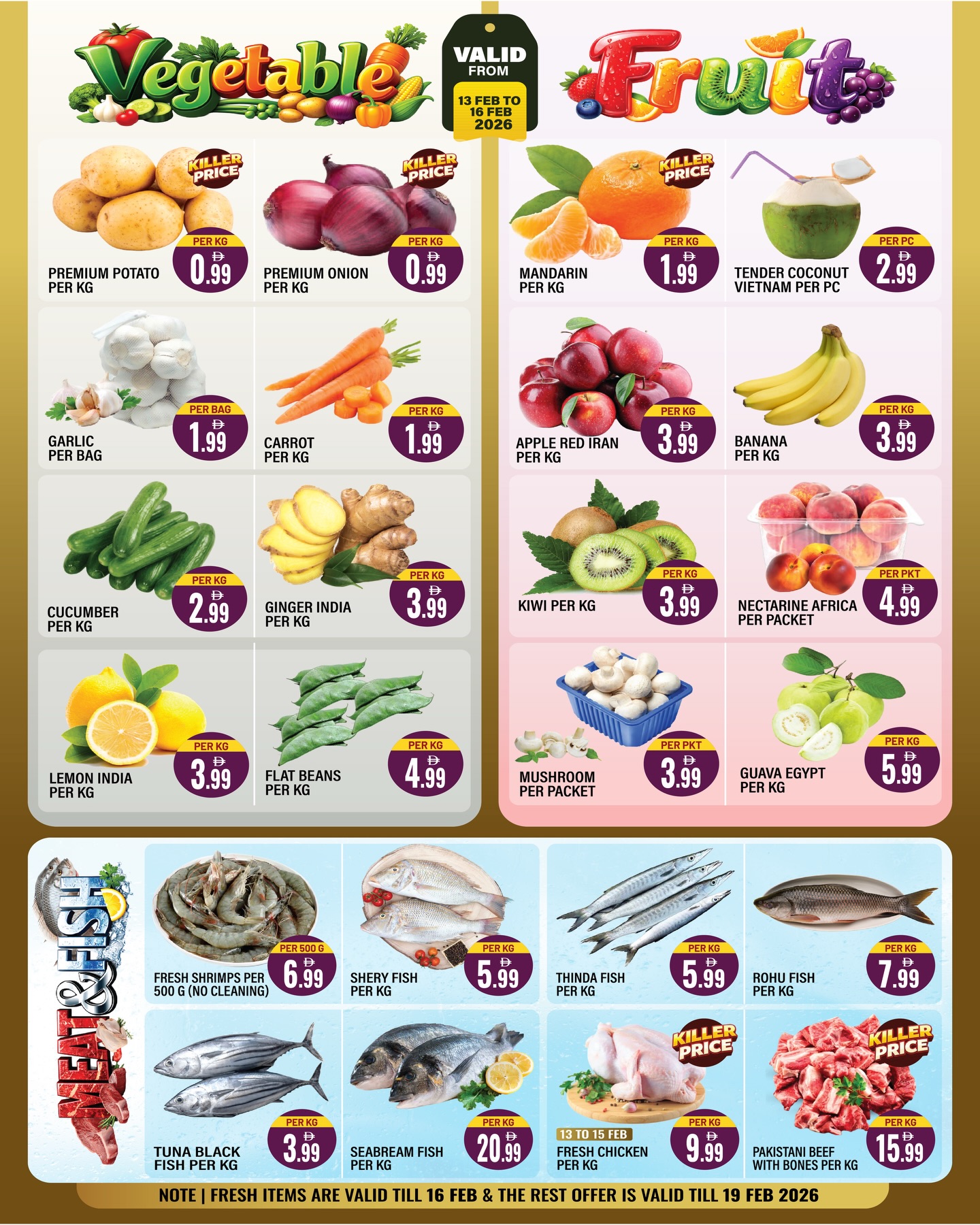 Ofertas de supermercado Dream Land Emiratos Árabes Unidos de 13 a 19 febrero 2026 Ofertas de Ramadán de Ahlan