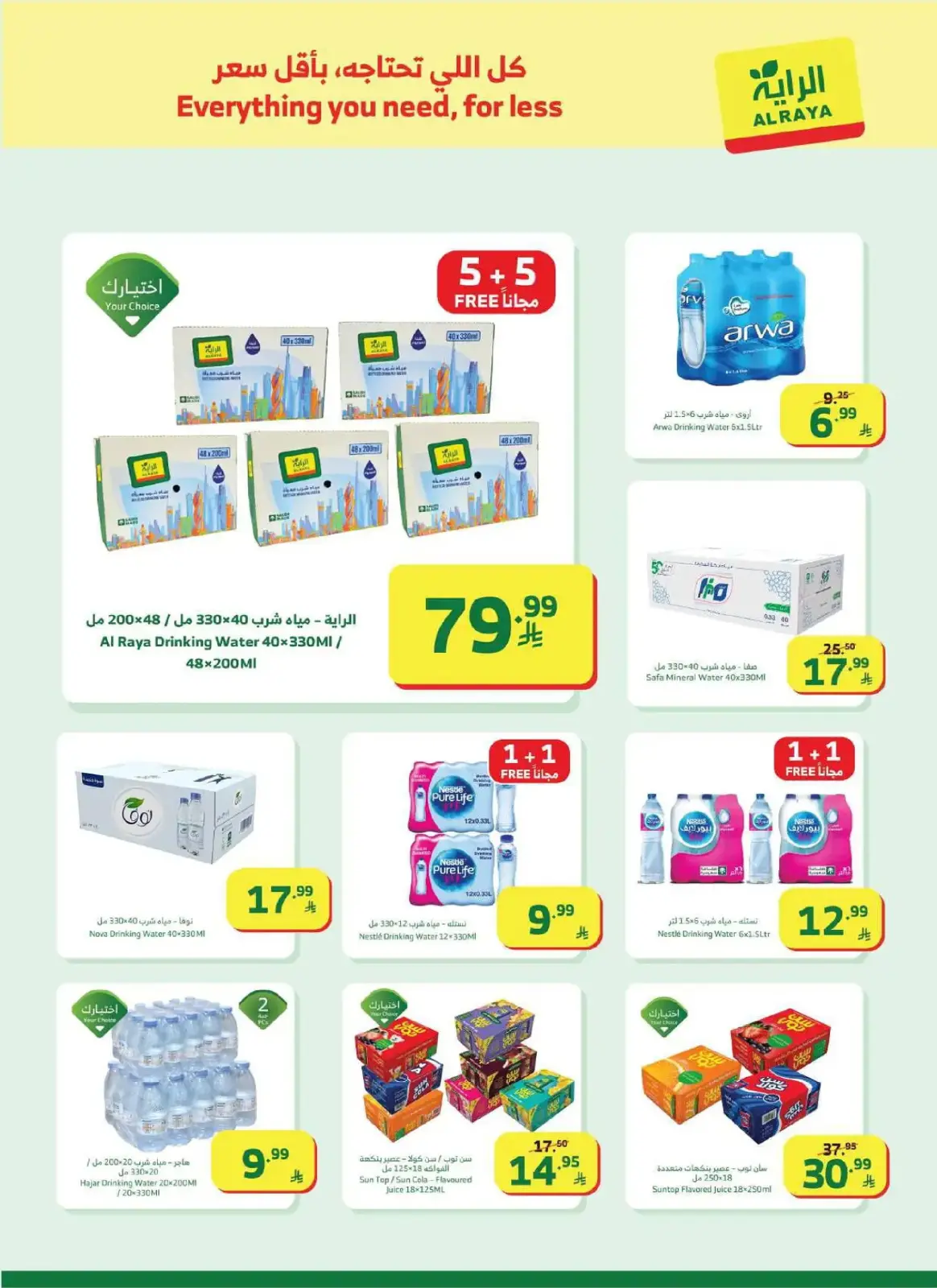 صفحة 29 ضمن عروض رمضان كريم في الراية ماركت السعودية