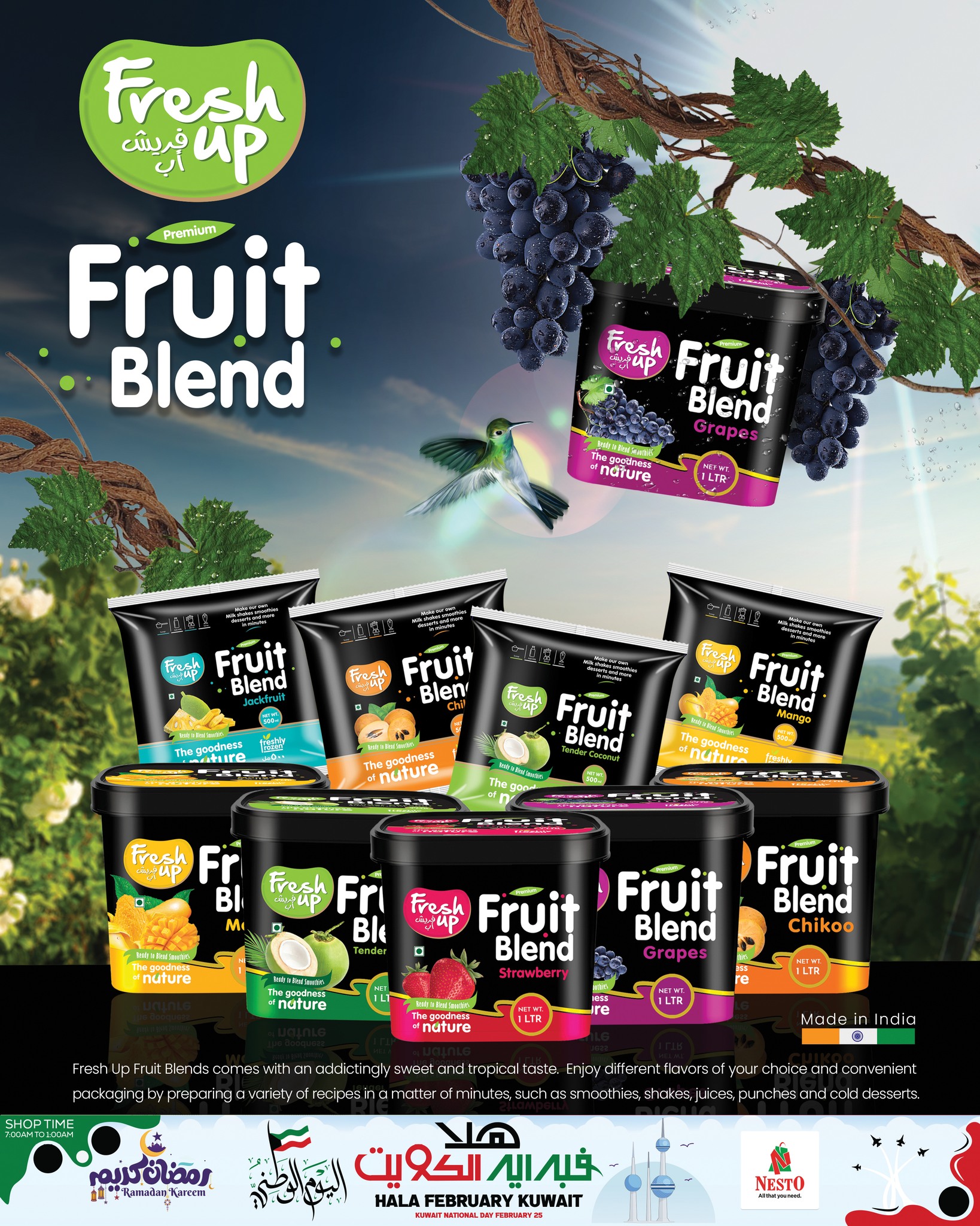 Offres Nesto Hypermarchés Mirqab  de 25 février à 2 mars Offres de Hala de février