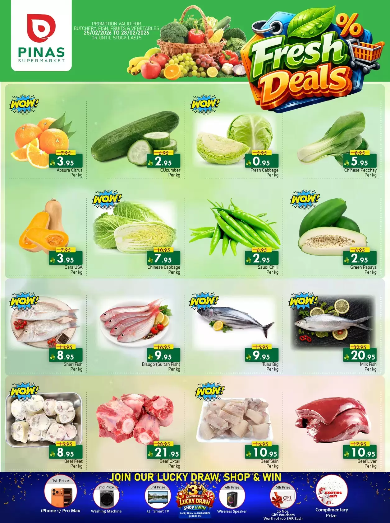 Pinas Supermarket  Riyadh  Offers from 25 February to 3 March Anniversary Offers - Pinas Supermarket - Saudi Arabia - 25 February 2026 – 3 March 2026 - Page 8
