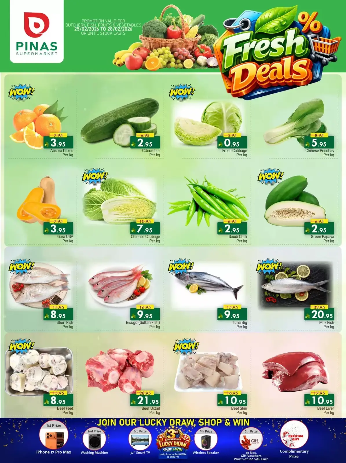 Pinas Supermarket  Riyadh  Offers from 25 February to 3 March Anniversary Offers - Page 8