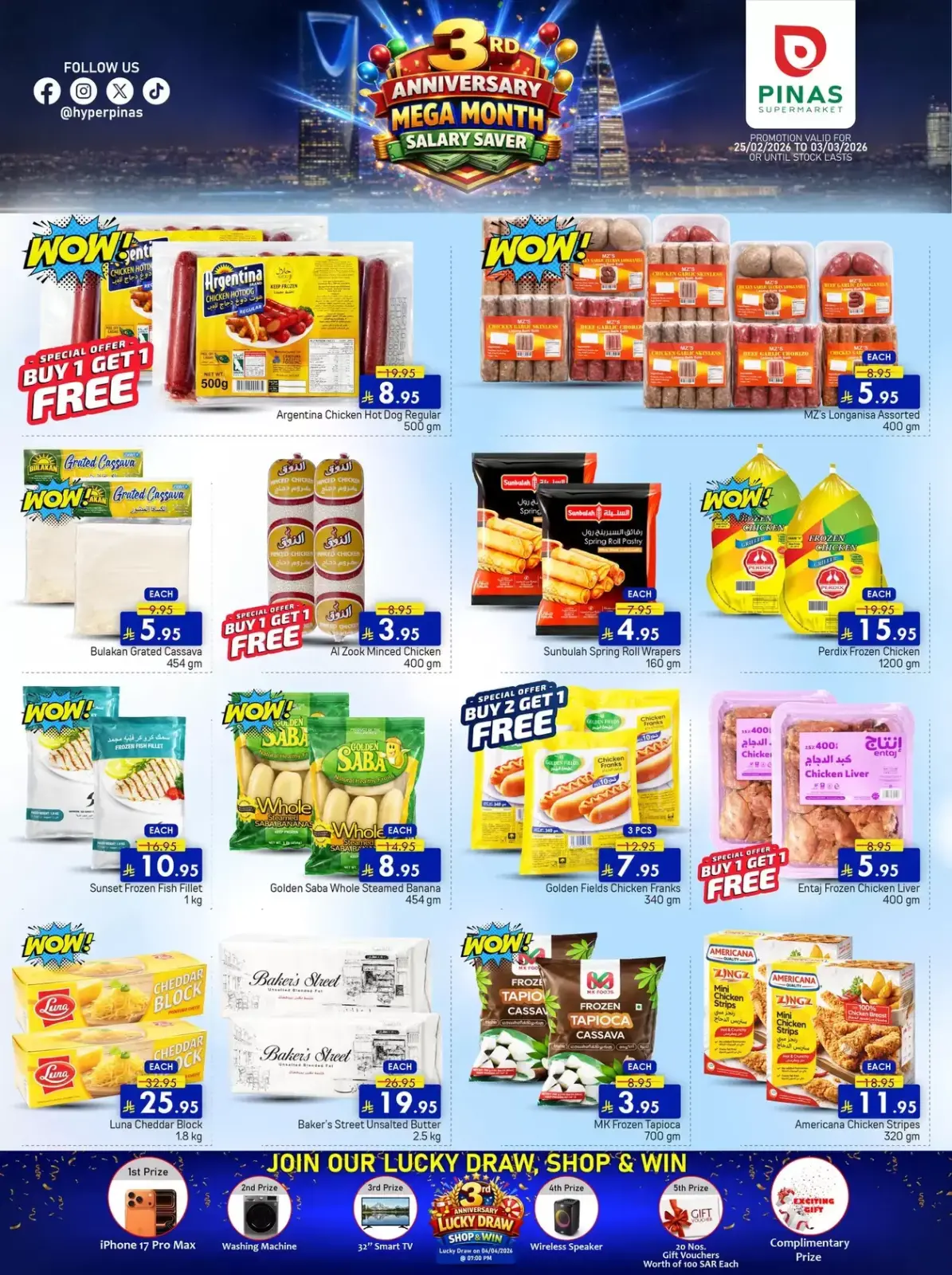 Pinas Supermarket  Riyadh  Offers from 25 February to 3 March Anniversary Offers - Page 5