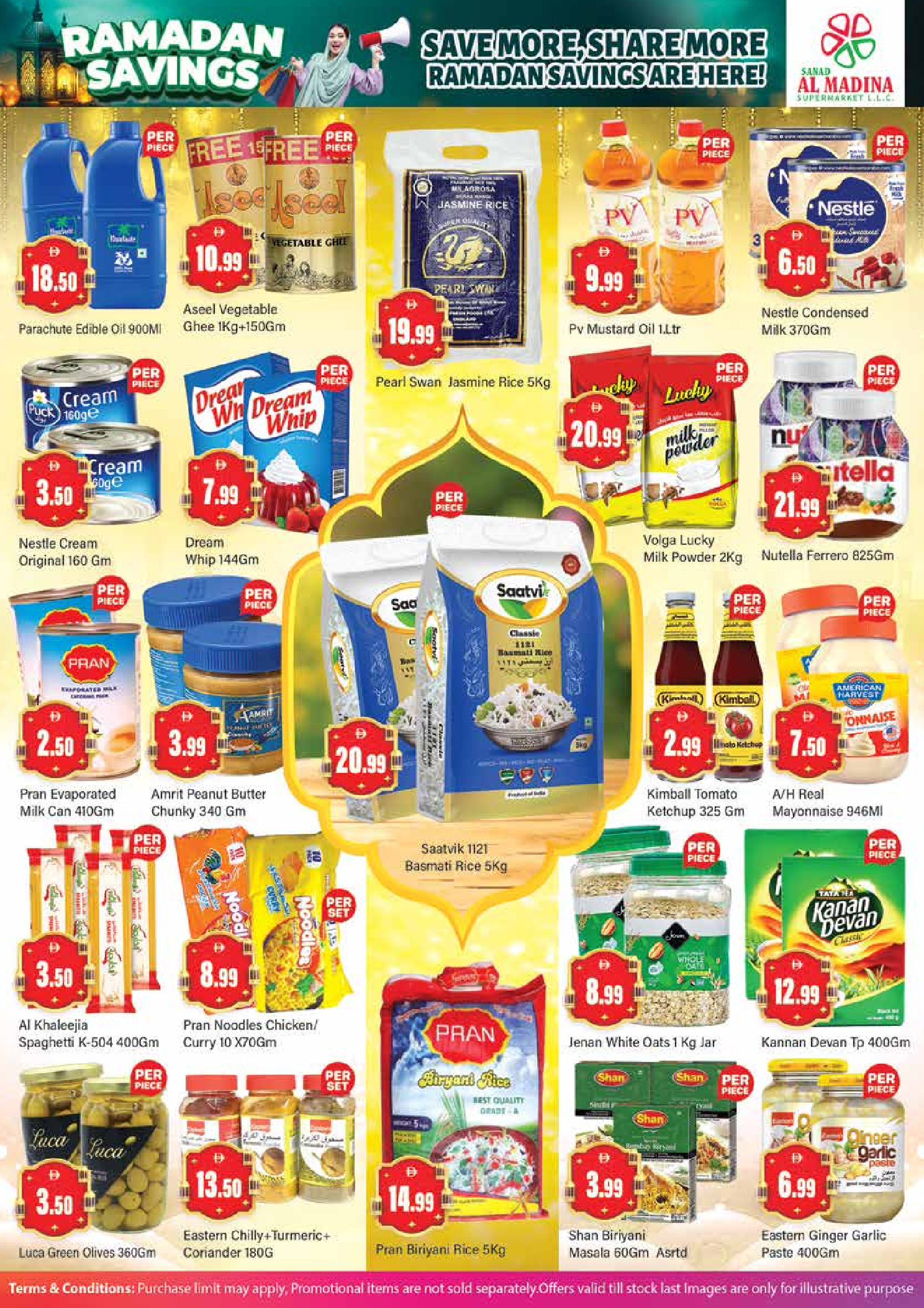 Ofertas de Sanad Al Madina Emiratos Árabes Unidos de 27 febrero a 1 marzo 2026 ofertas de ahorro de Ramadá