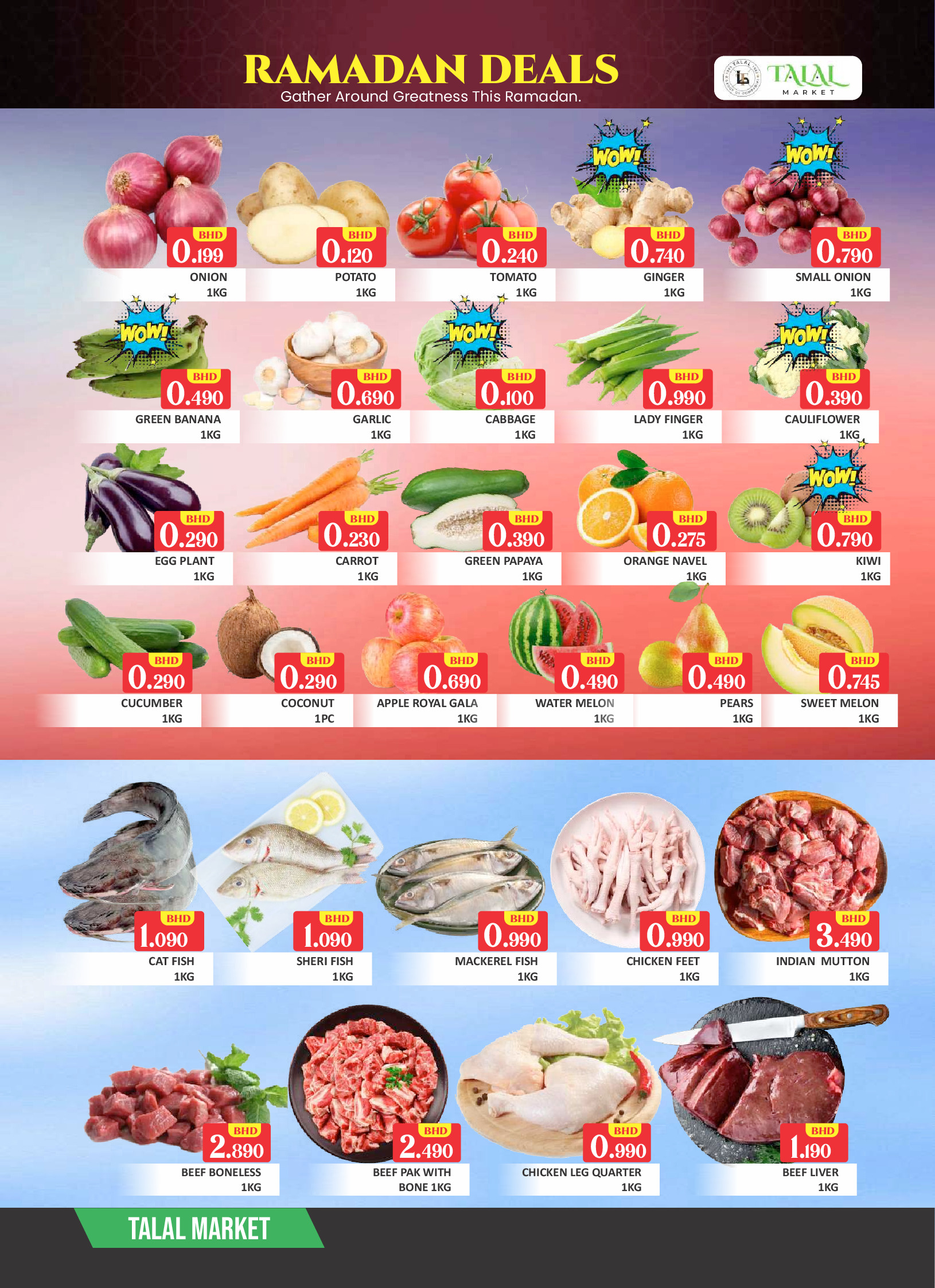 Ofertas de Mercado Talal Bahréin de 26 a 28 febrero 2026 Ofertas semanales