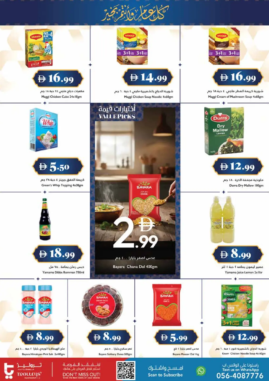 Trolleys supermarket UAE Offers from 26 February to 4 March 2026 Ramadan Kareem Offers - Page 8