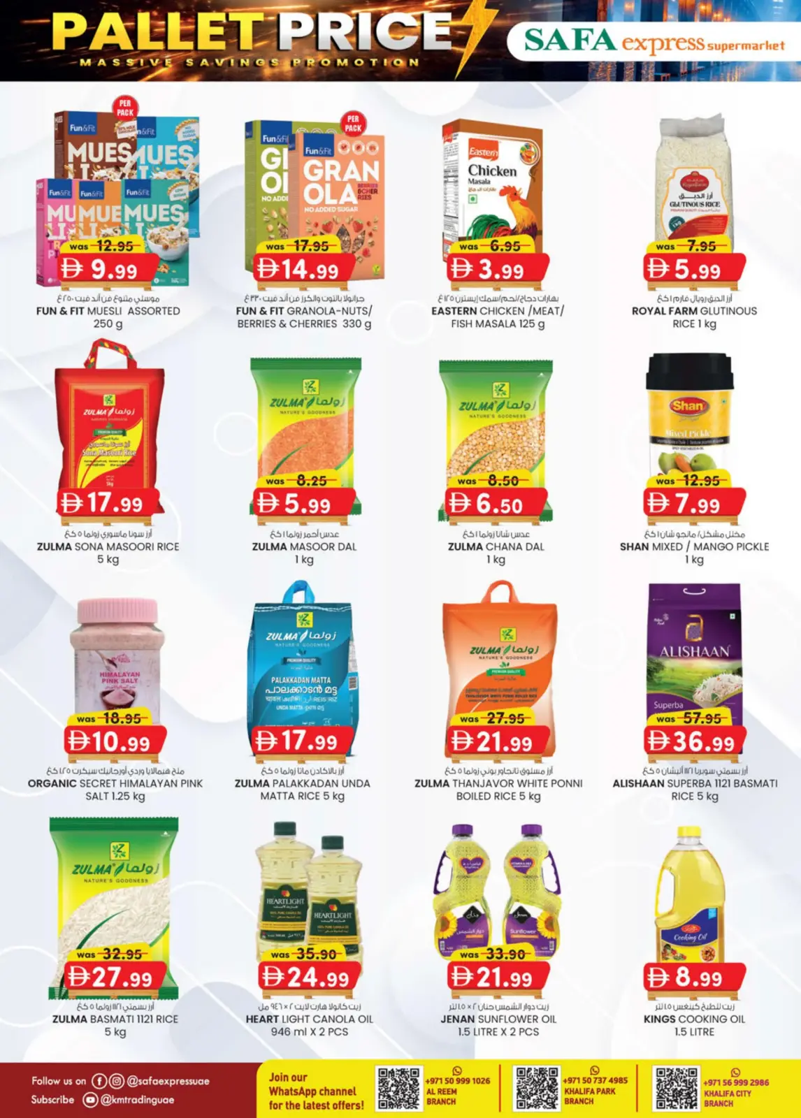 Offres Safa Express Émirats arabes unis de 26 février à 8 mars 2026 Prix de la Palette - Page 4