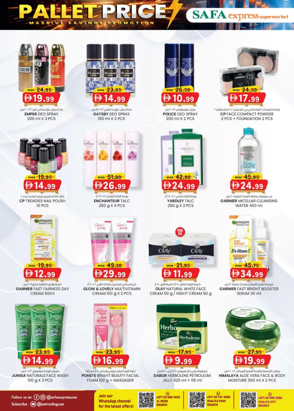 Offres Safa Express Émirats arabes unis de 26 février à 8 mars 2026 Prix de la Palette - Page 10