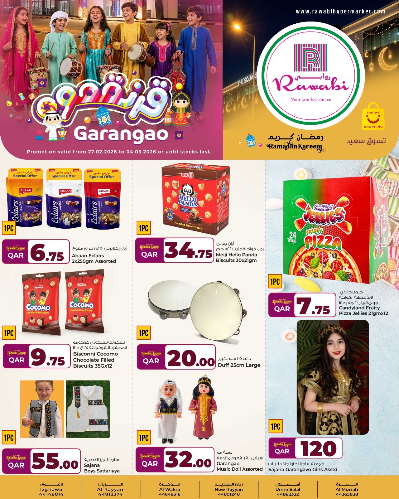 Ofertas de Mercados Rawabi Katar de 27 febrero a 4 marzo 2026 Ofertas de Garangao - Página 1