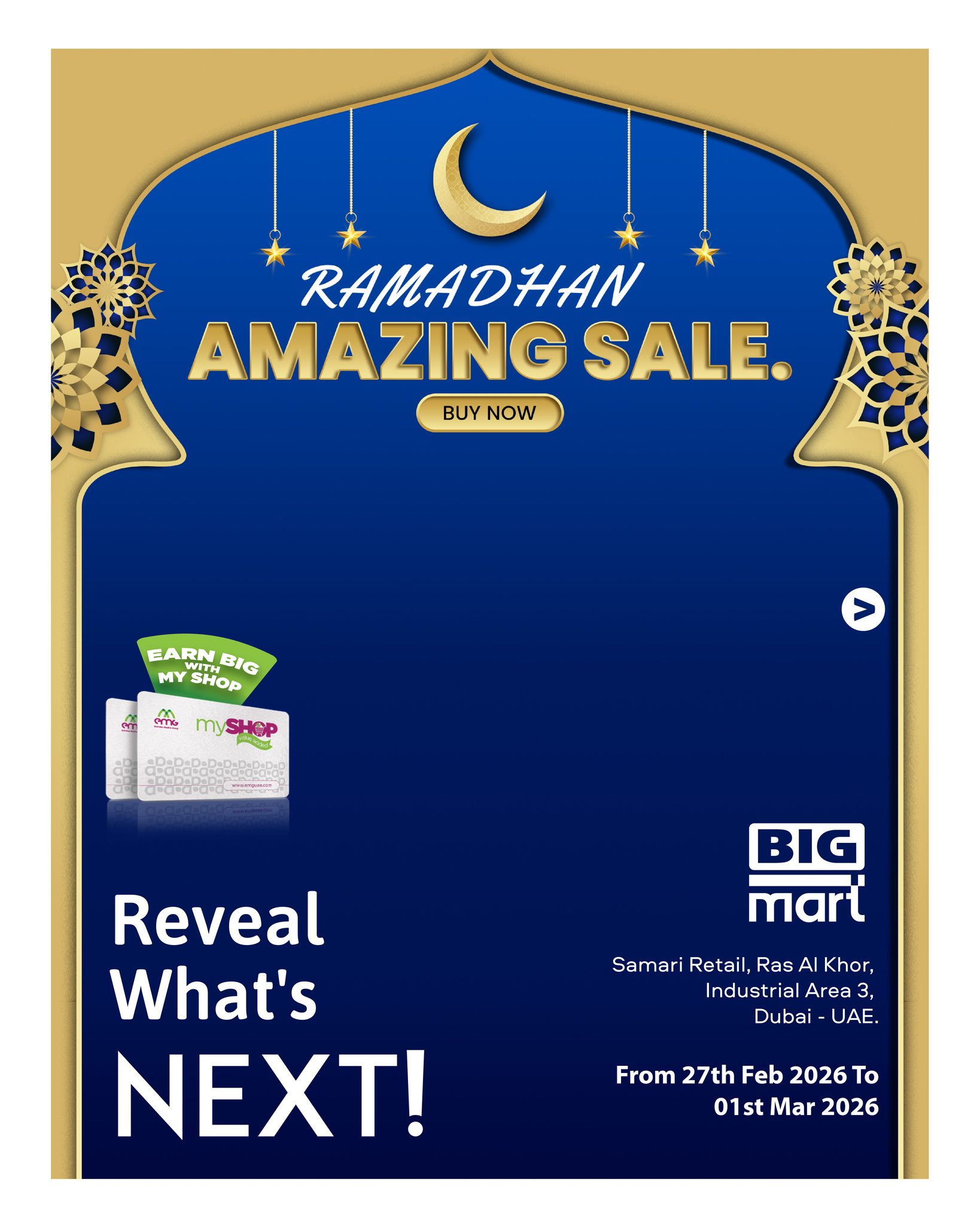 BIGmart  Dubai  Offers from 27 February to 1 March Amazing Ramadan Discounts - Page 1