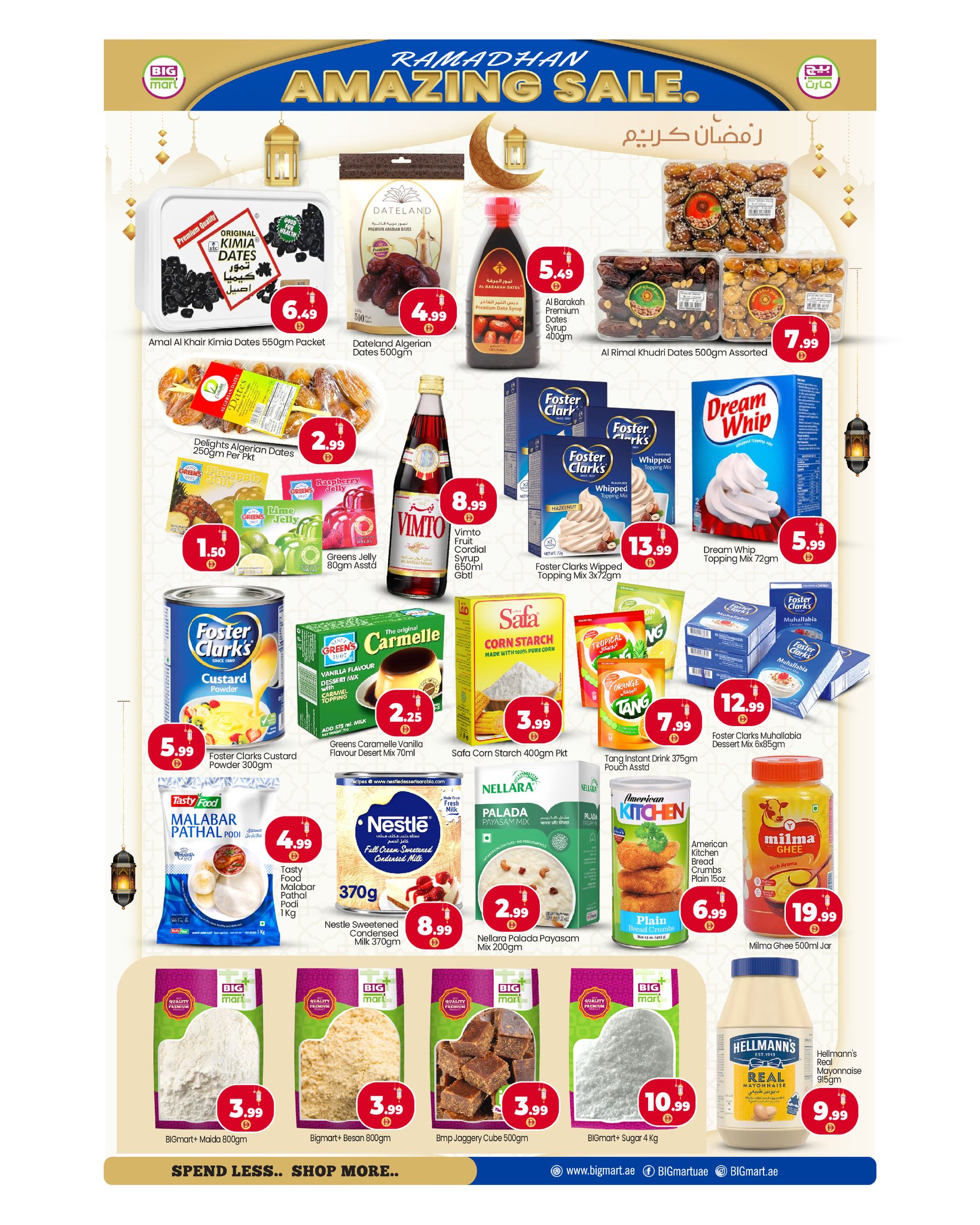 Ofertas de BIGmart  Dubai  de 27 febrero a 1 marzo Increíbles descuentos de Ramadán