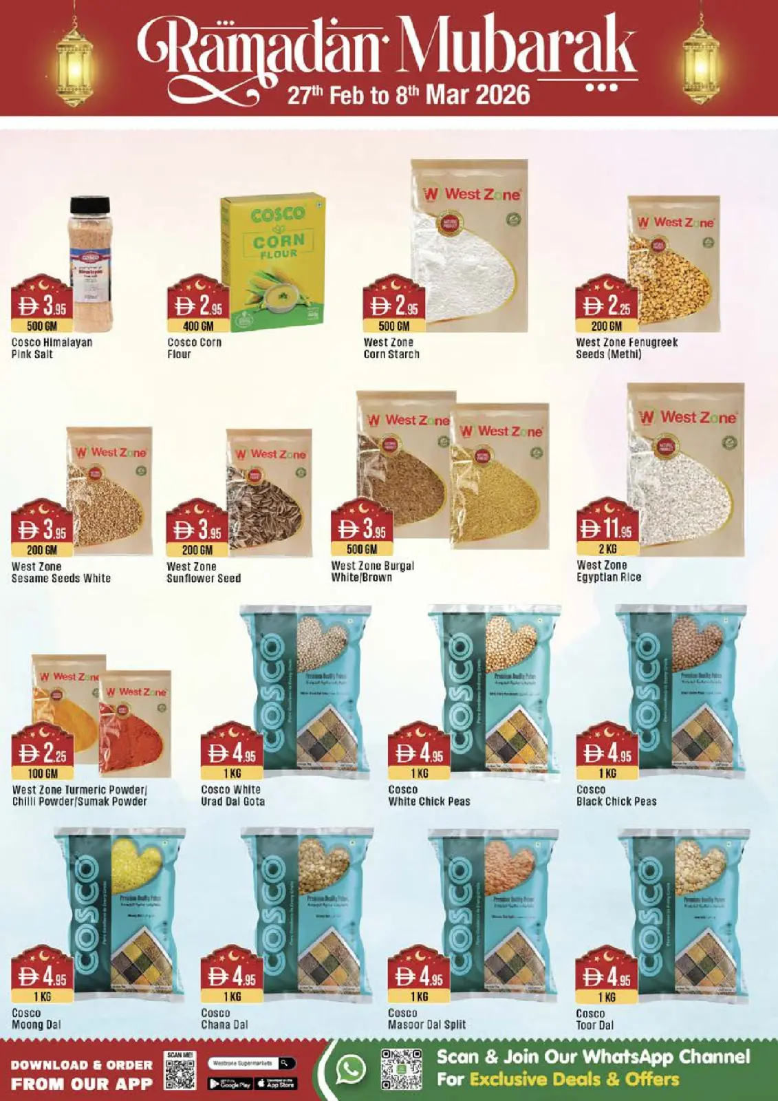 Offres supermarché West Zone Émirats arabes unis de 27 février à 8 mars 2026 Offres exceptionnelles pour le Ramadan - Page 12