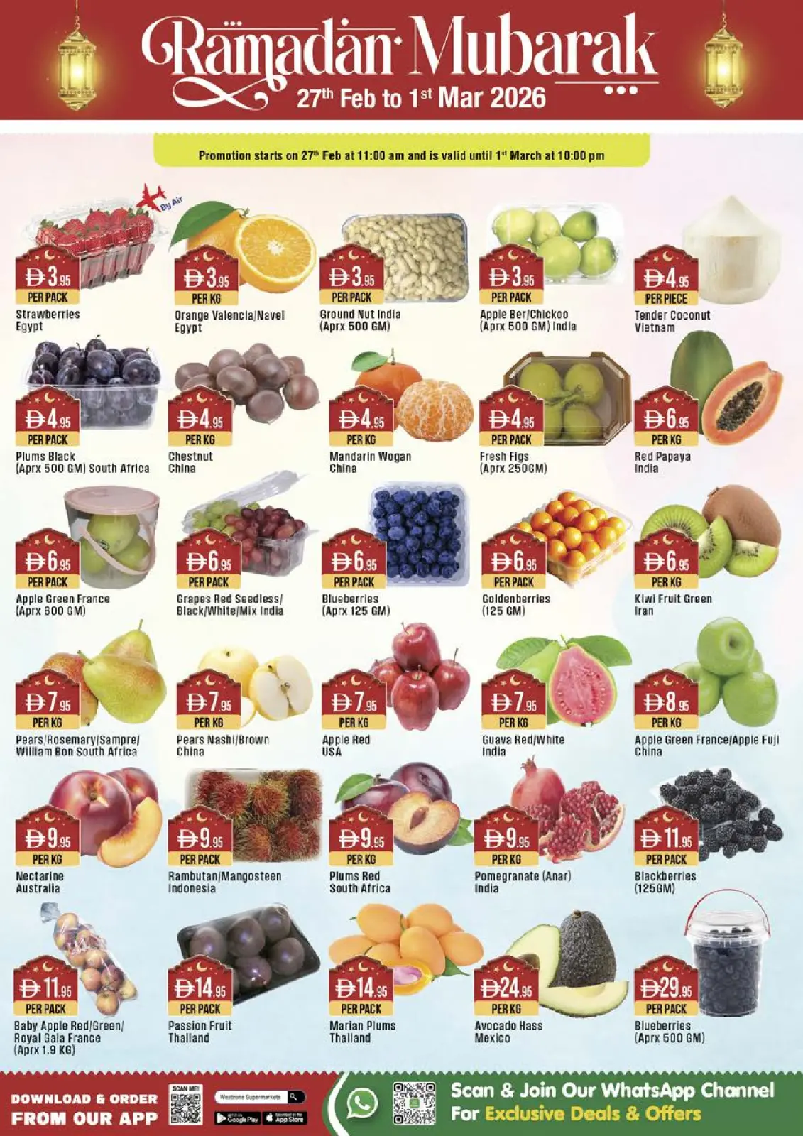 Offres supermarché West Zone Émirats arabes unis de 27 février à 8 mars 2026 Offres exceptionnelles pour le Ramadan - Page 20