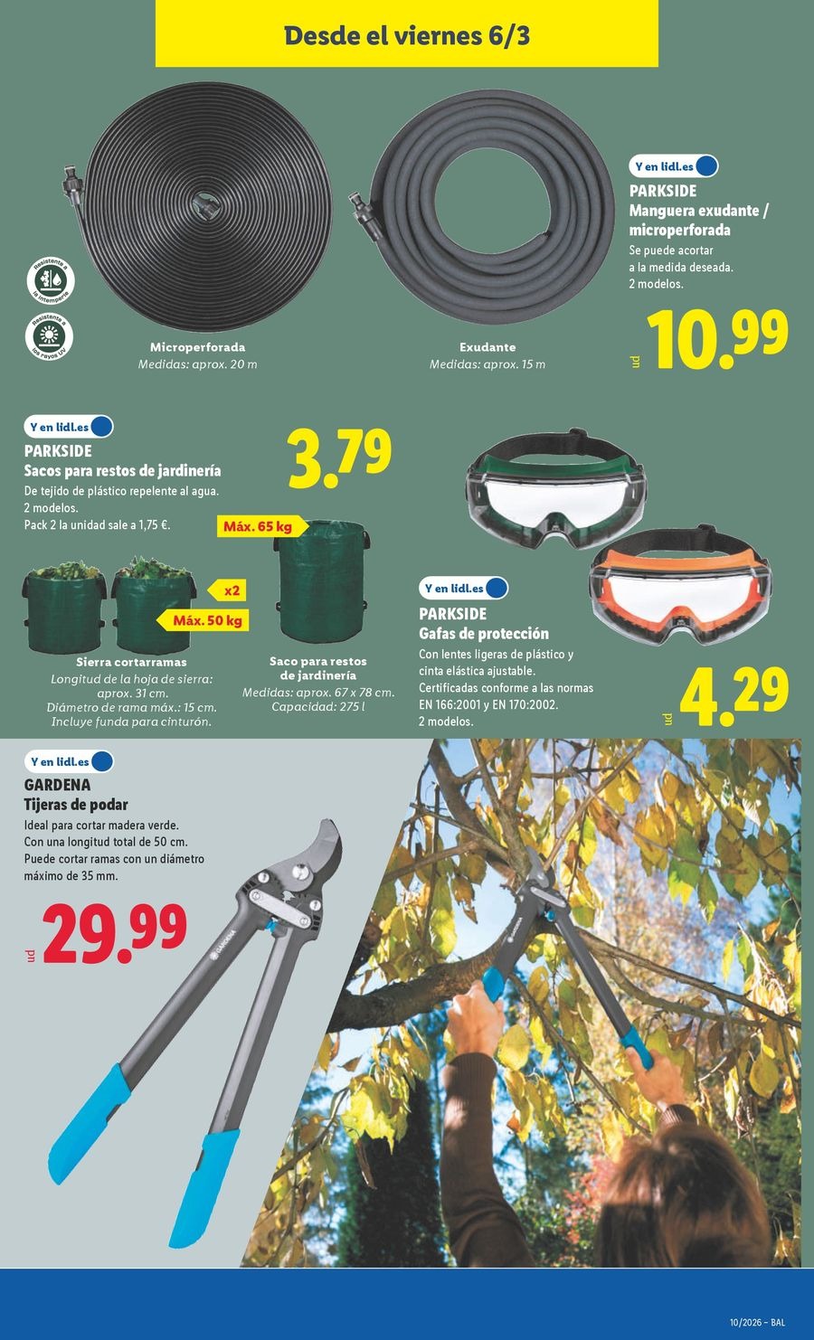 Ofertas de Lidl España de 2 a 8 marzo 2026 Ofertas de bazar