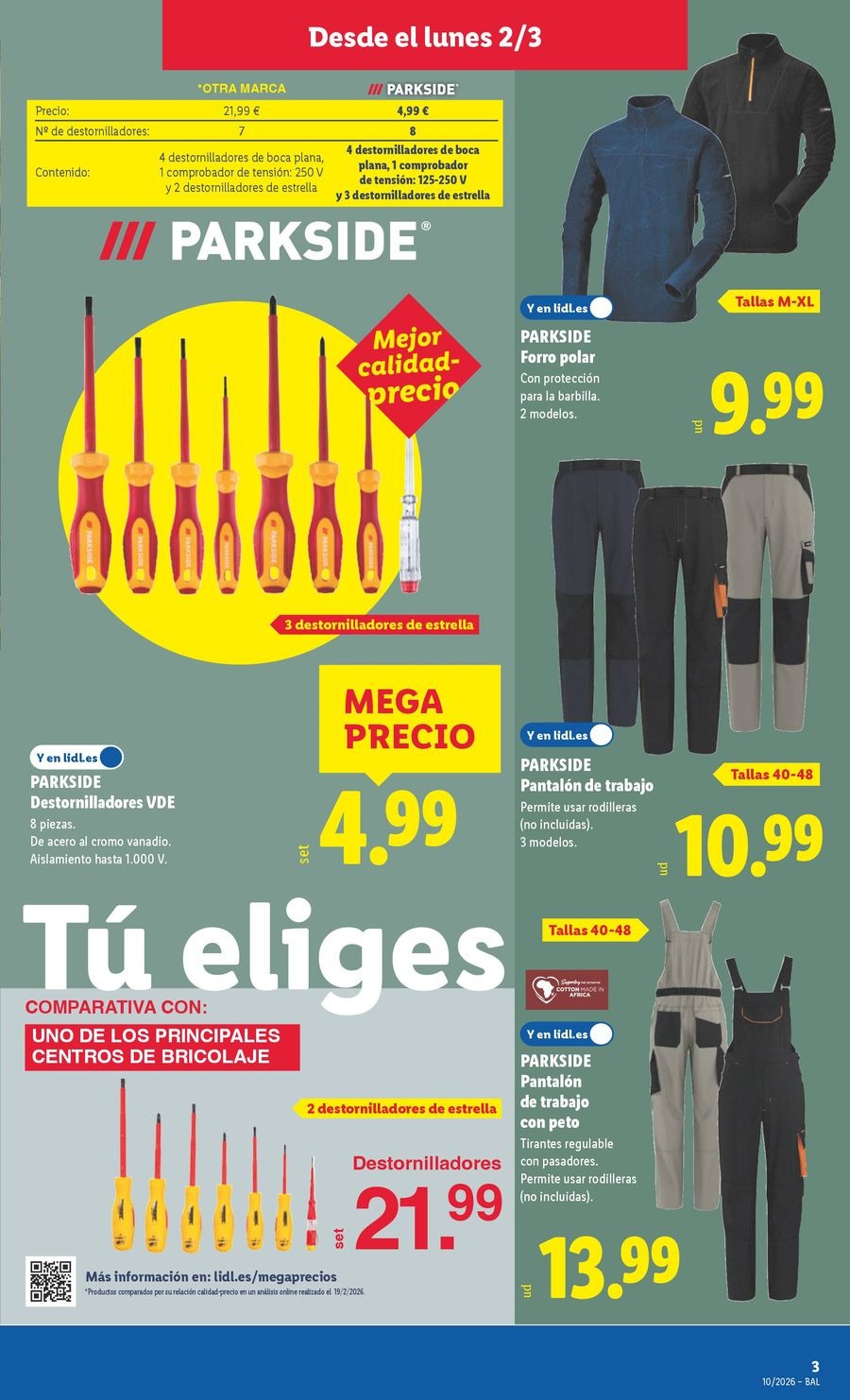 Ofertas de Lidl España de 2 a 8 marzo 2026 Ofertas de bazar