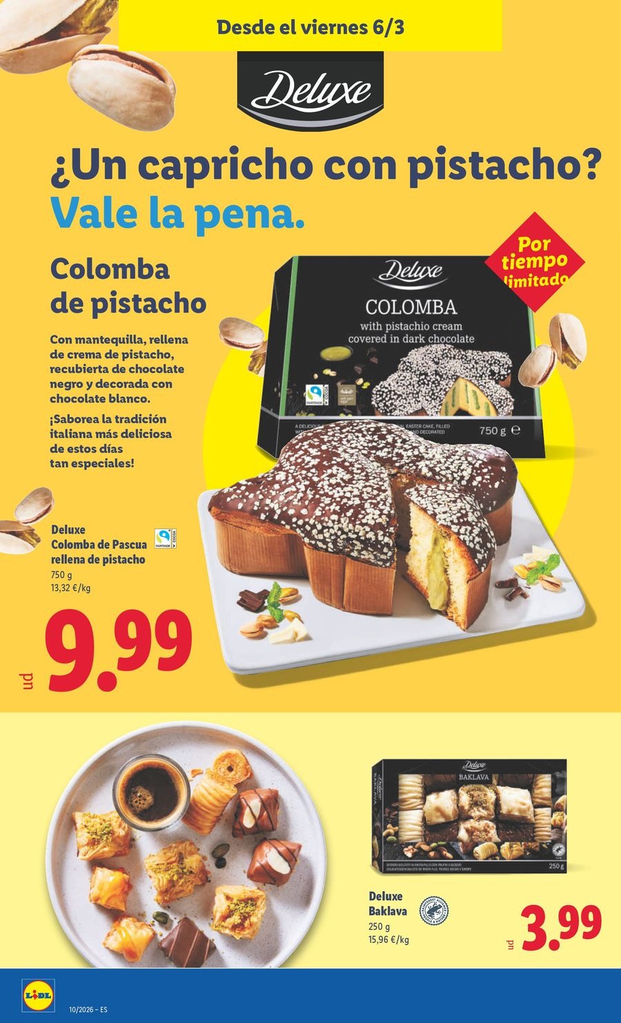 Ofertas de Lidl España de 2 a 8 marzo 2026 ofertas semanales