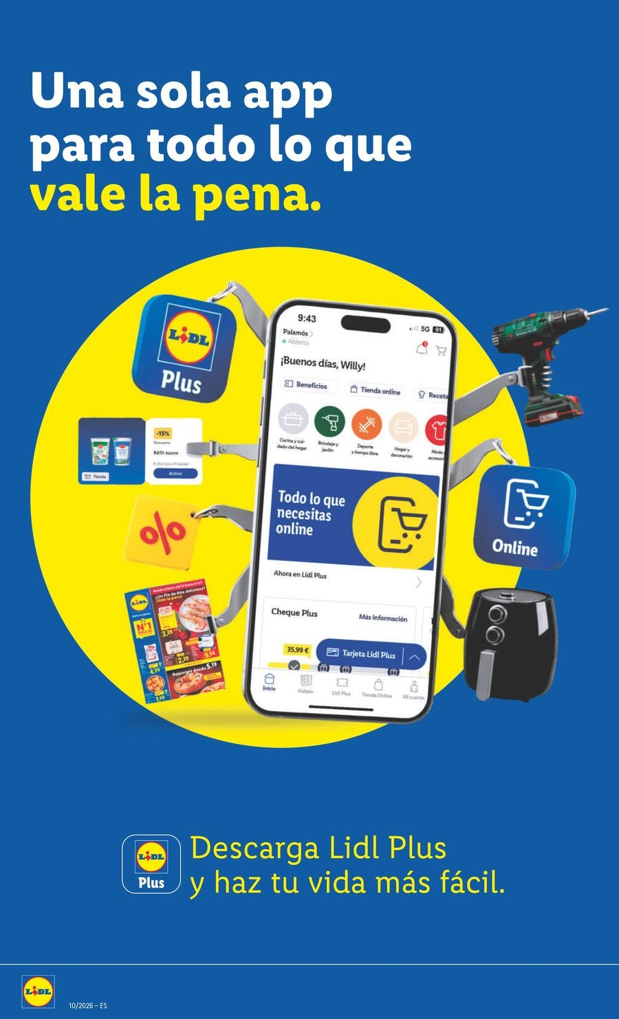 Ofertas de Lidl España de 2 a 8 marzo 2026 ofertas semanales