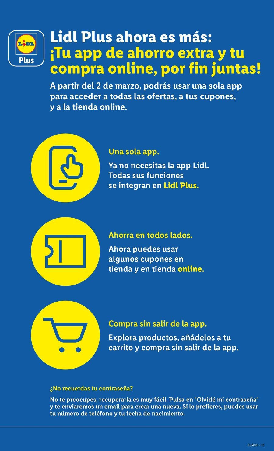 Ofertas de Lidl España de 2 a 8 marzo 2026 ofertas semanales