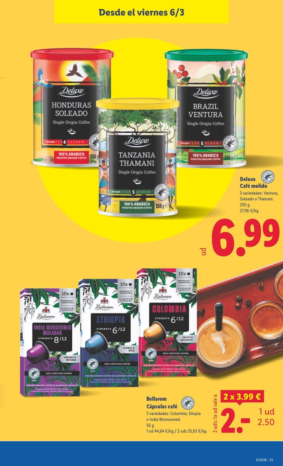 Ofertas de Lidl España de 2 a 8 marzo 2026 ofertas semanales