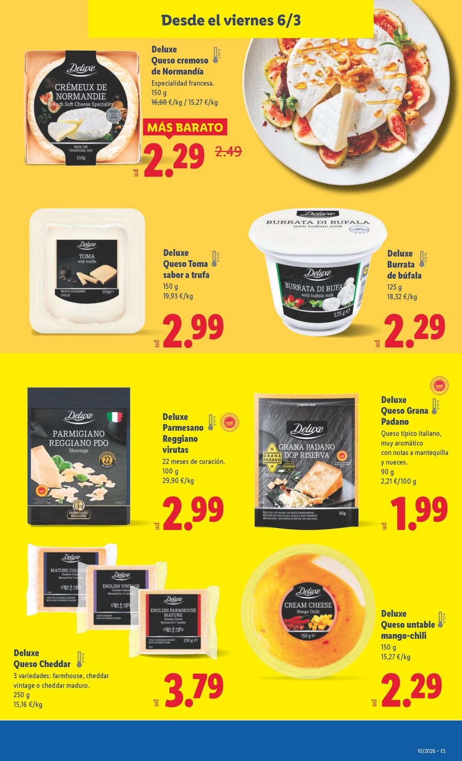 Ofertas de Lidl España de 2 a 8 marzo 2026 ofertas semanales