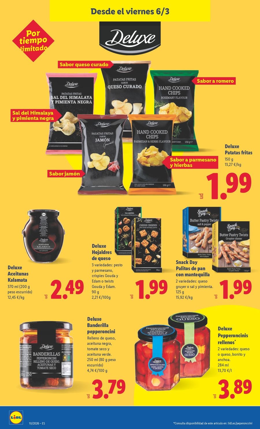Ofertas de Lidl España de 2 a 8 marzo 2026 ofertas semanales