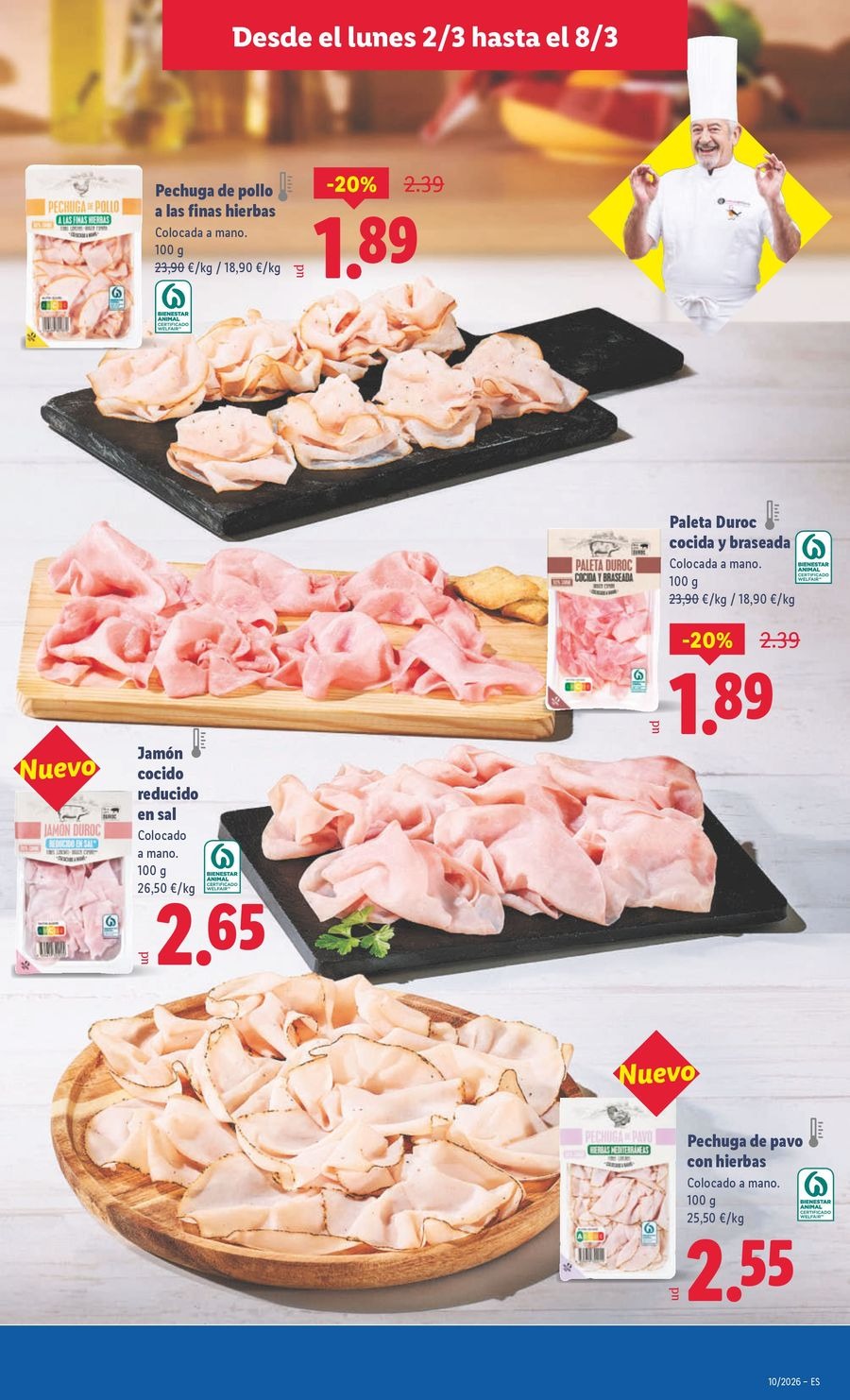 Ofertas de Lidl España de 2 a 8 marzo 2026 ofertas semanales