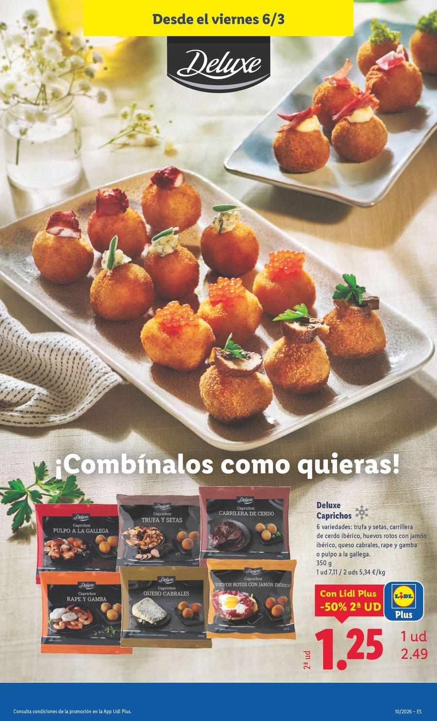 Ofertas de Lidl España de 2 a 8 marzo 2026 ofertas semanales
