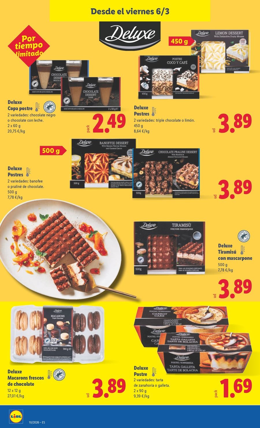 Ofertas de Lidl España de 2 a 8 marzo 2026 ofertas semanales