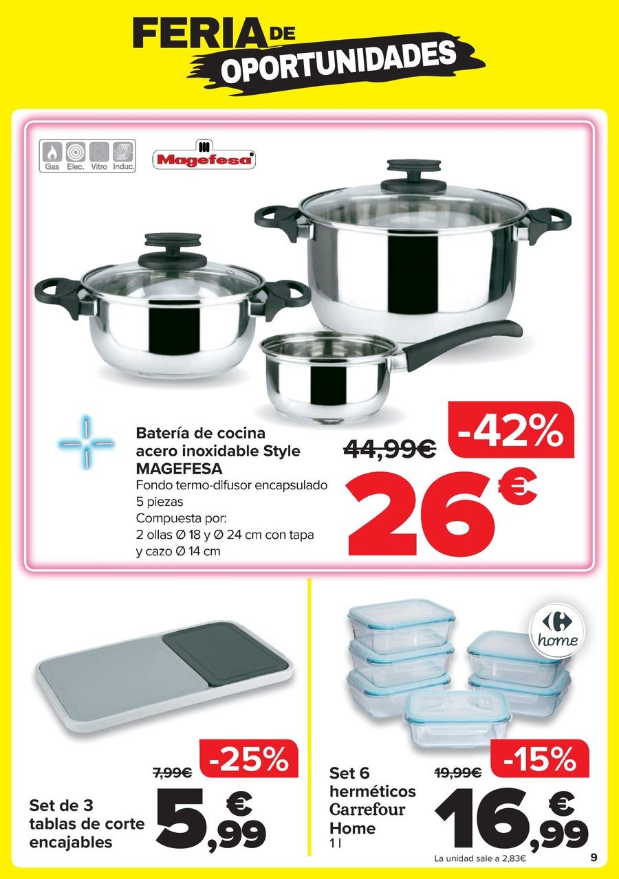 Ofertas de Carrefour España de 19 febrero a 11 marzo 2026 BAZAR - CASA HOGAR