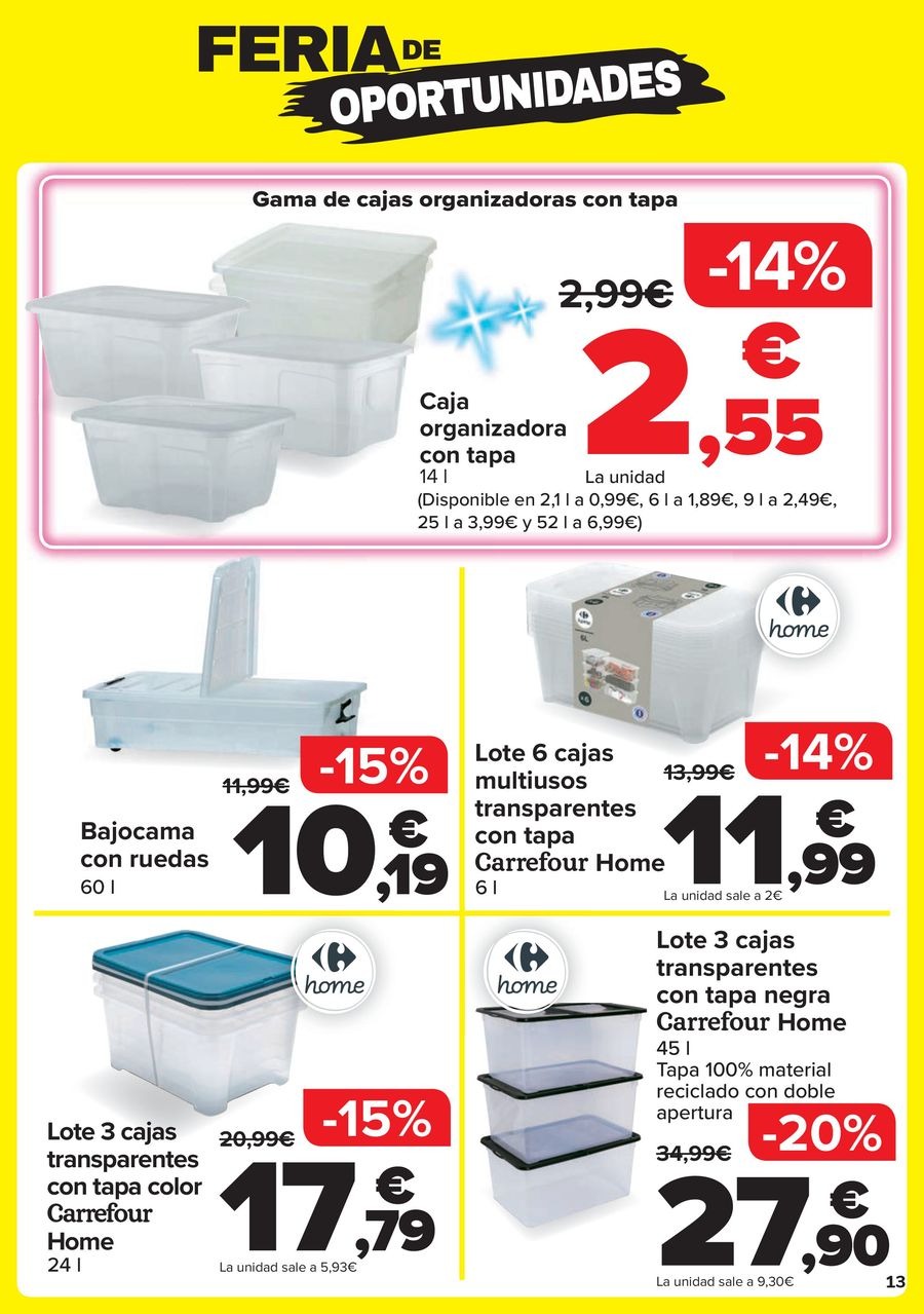 Ofertas de Carrefour España de 19 febrero a 11 marzo 2026 BAZAR - CASA HOGAR