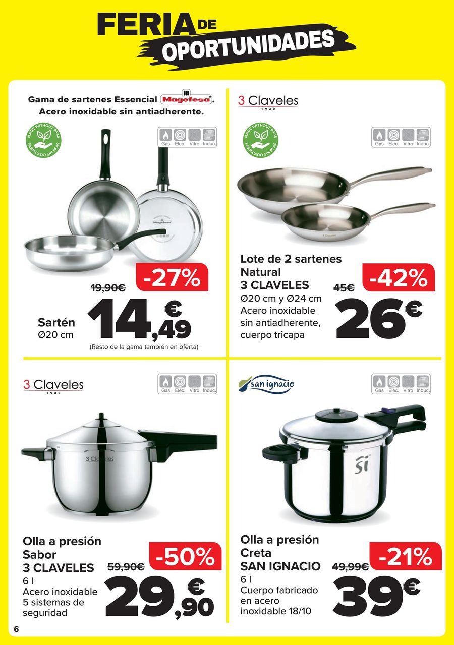 Ofertas de Carrefour España de 19 febrero a 11 marzo 2026 BAZAR - CASA HOGAR