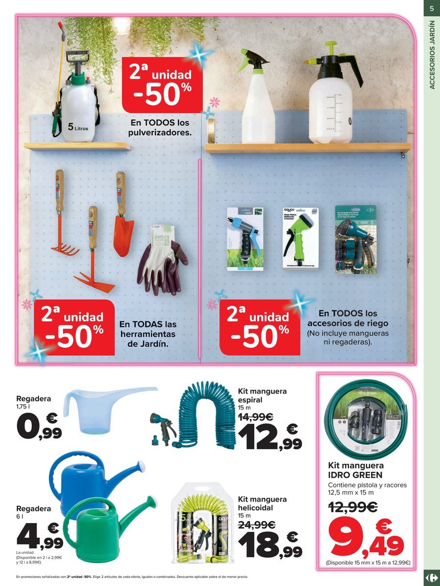 Ofertas de Carrefour España de 19 febrero a 12 marzo 2026 Ofertas Jardín