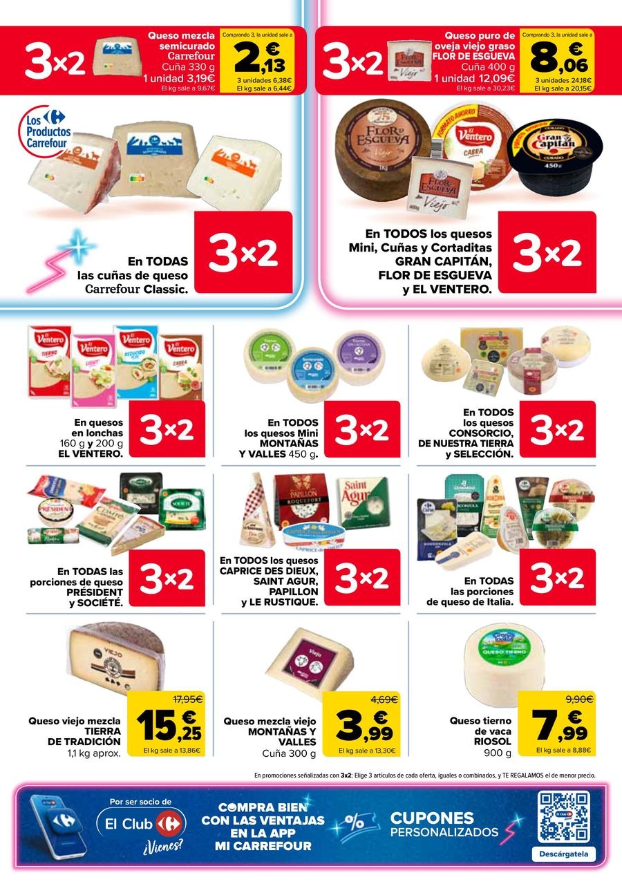 Ofertas de Carrefour España de 25 febrero a 11 marzo 2026 50% QUE VUELVE + 3x2 Ofertas