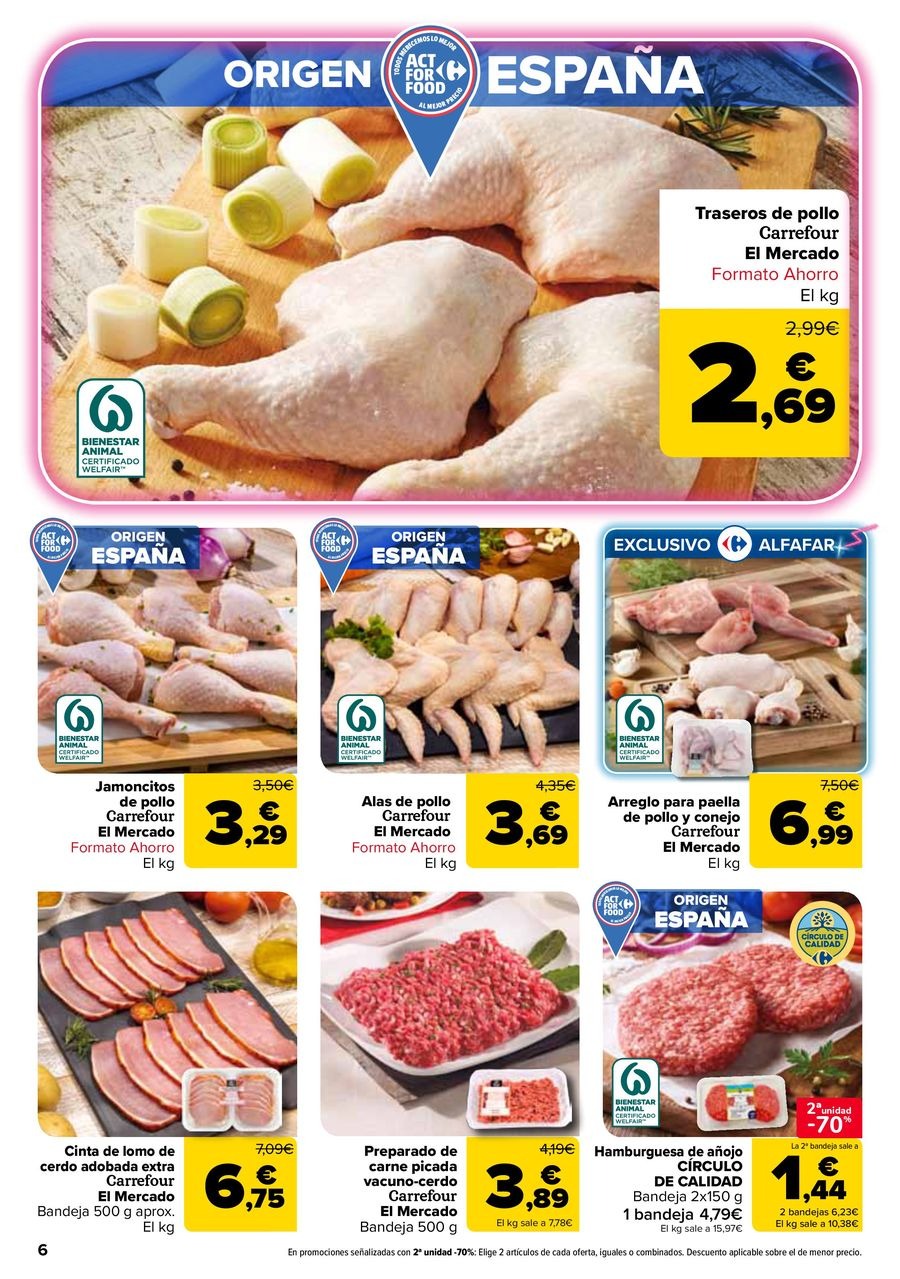 Ofertas de Carrefour España de 25 febrero a 11 marzo 2026 50% QUE VUELVE + 3x2 Ofertas